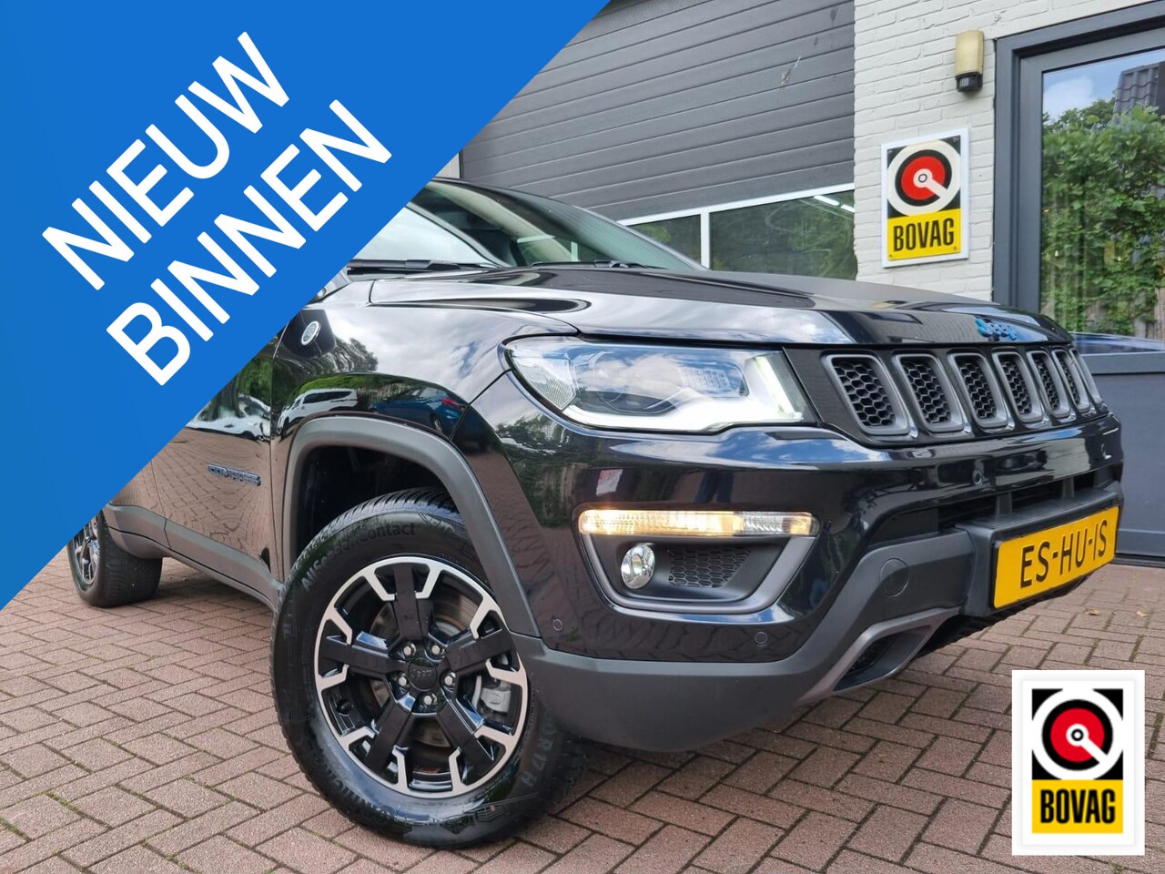 Jeep Compass - 4xe 240 Plug-in Hybrid Electric Trailhawk LEER / CAMERA / ALPINE SOUND / WINTER PAKKET / V - AutoWereld.nl