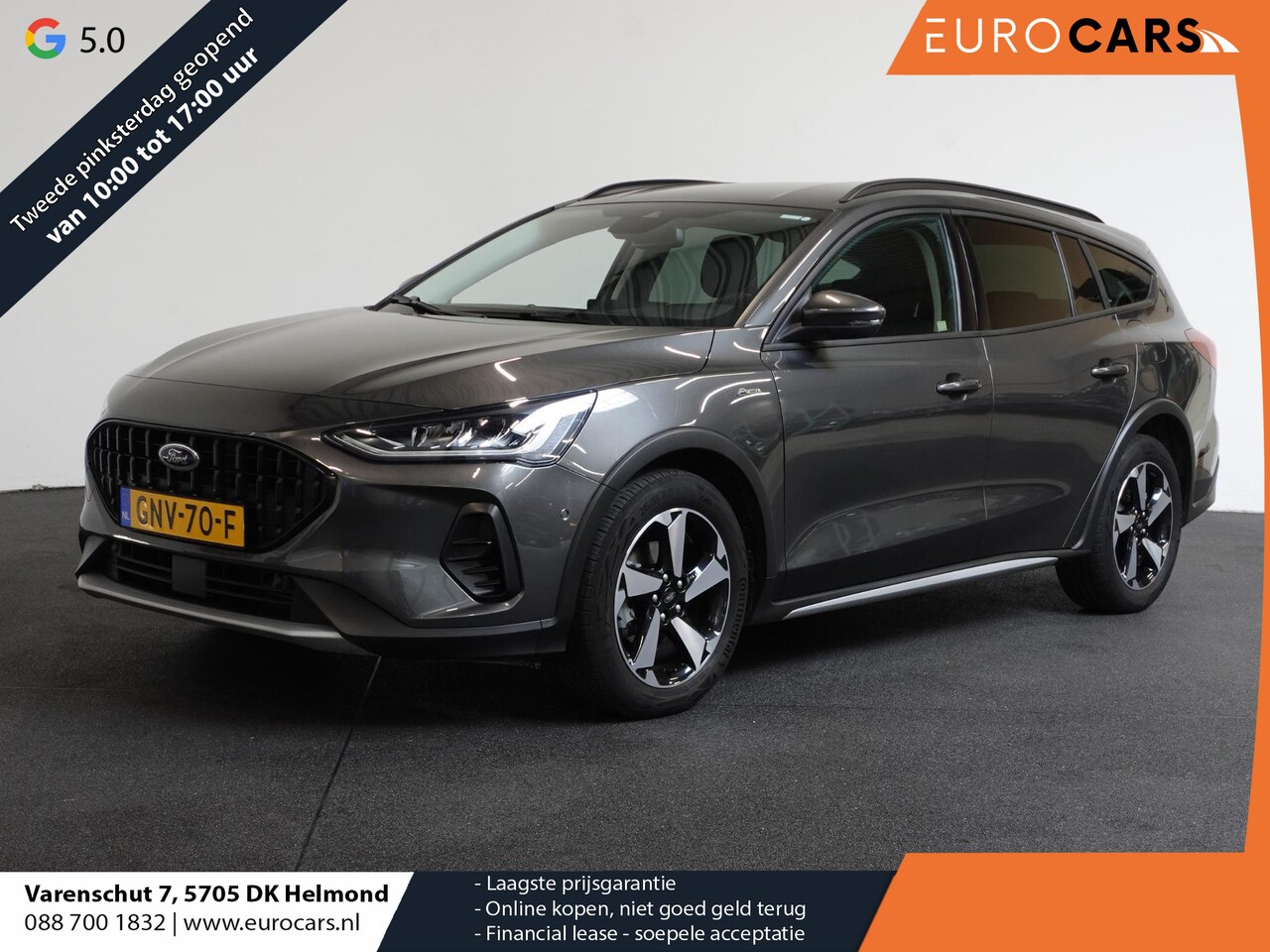 Ford Focus Wagon - 1.0 EcoBoost 155pk Hybrid Active X Demo! Navigatie Climate Control Camera Parkeer sensoren - AutoWereld.nl