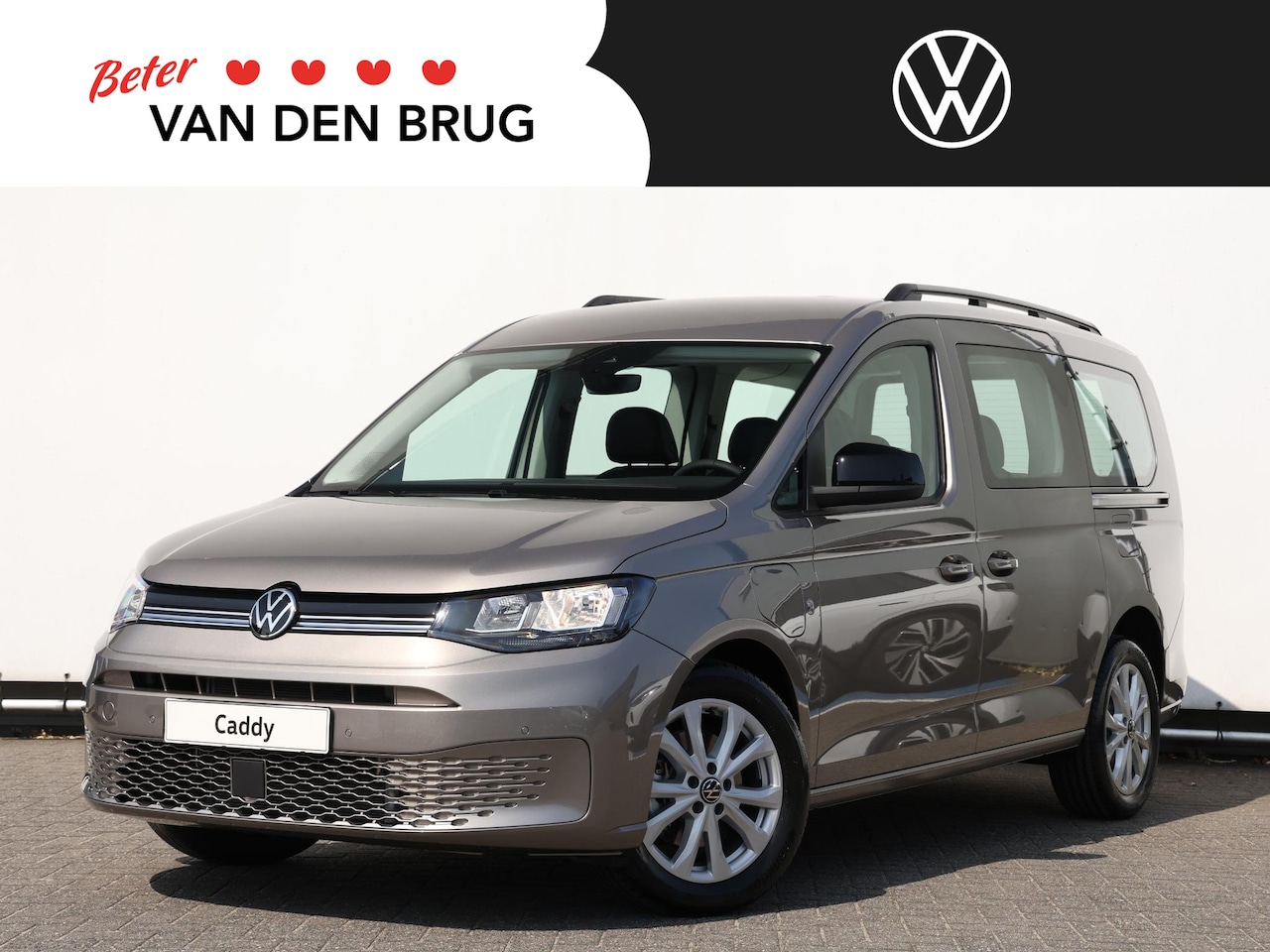 Volkswagen Caddy Maxi - Bedrijfswagens Kombi 1.5 TSI eHybride 115pk DSG Maxi Life | Airco | Cruise | PDC | Navigat - AutoWereld.nl