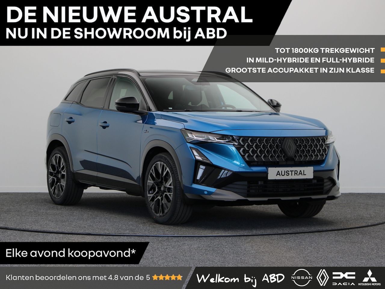 Renault Austral - Iconic esprit Alpine Hybrid 200 | Achteruitrijcamera | Adaptive Cruise Control | Blind Spo - AutoWereld.nl