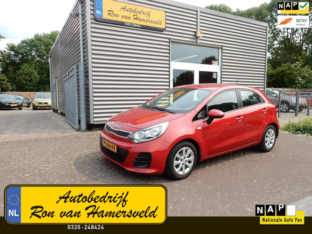 Kia Rio - 1.2 CVVT COMFORT-LINE*AIRCO*ORG 36 DKM* - AutoWereld.nl
