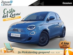Fiat 500 - La Prima 42 kWh 100% fun, 100% electrisch | Pano dak | Parkeersensoren voor & achter | Met