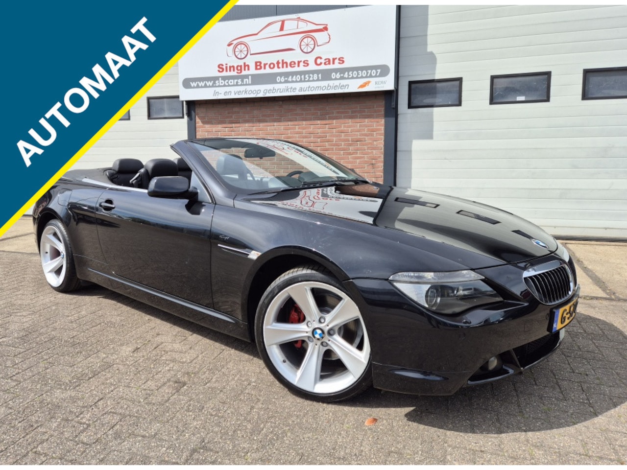 BMW 6-serie Cabrio - 630i H.EXE AUT NAVI LEER XENON INRUIL MOG!!! - AutoWereld.nl