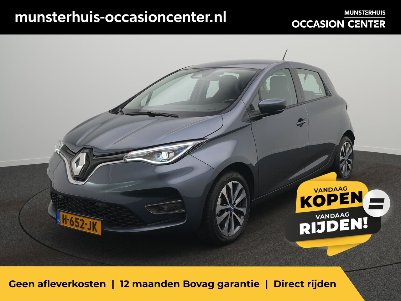 Renault Zoe - R135 Zen 52 kWh - RIJKLAARPRIJS - Stoelverwarming - Achteruitrijcamera - AutoWereld.nl