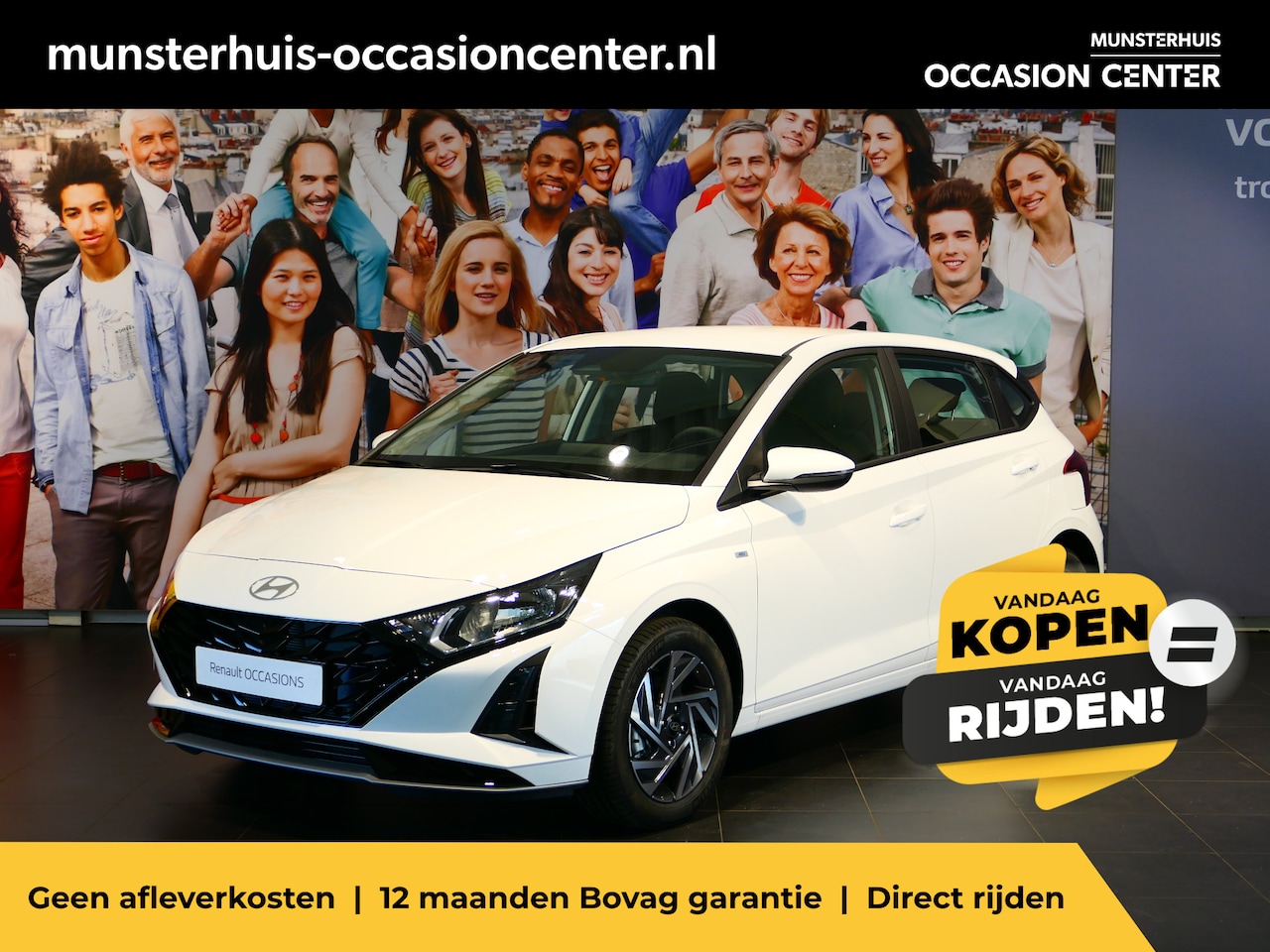 Hyundai i20 - 1.0 T-GDI Comfort - RIJKLAARPRIJS - Apple Carplay - Android Auto - Achteruitrijcamera - Cr - AutoWereld.nl