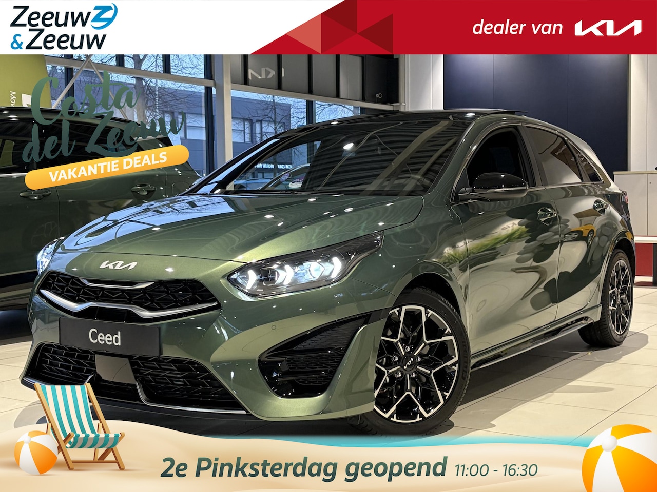 Kia Cee'd - Ceed 1.5 T-GDi GT-Line DEMO AUTO | Metallic lak | Fabrieksgarantie t/m 03-01-2032 | NAP - AutoWereld.nl