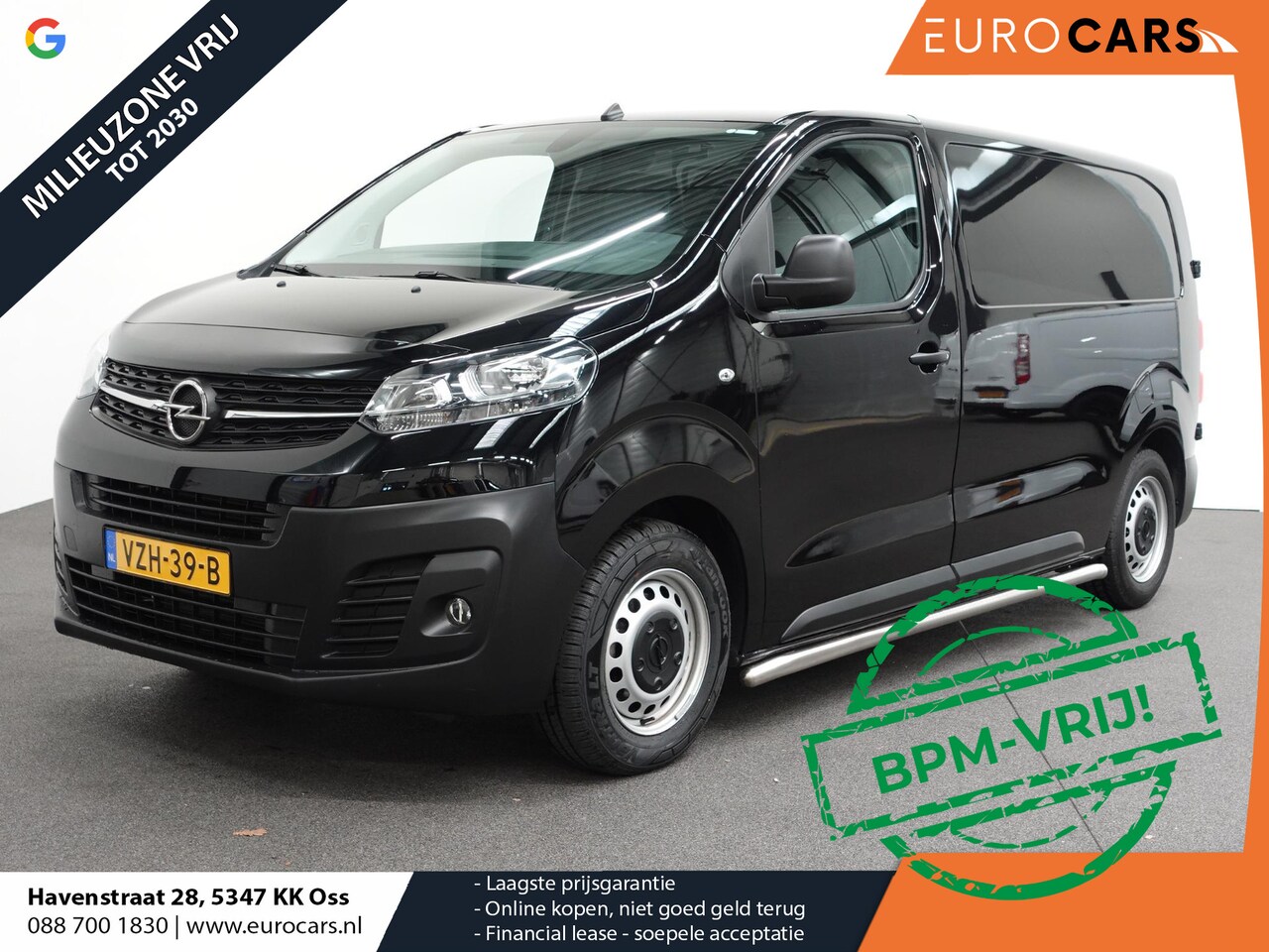 Opel Vivaro - 2.0 BlueHDi 145PK L2 Automaat Airco Navigatie Trekhaak Side Bars Betimmering Laadruimte - AutoWereld.nl