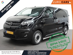 Opel Vivaro - 2.0 BlueHDi 145PK L2 Automaat Airco Navigatie Trekhaak Side Bars Betimmering Laadruimte
