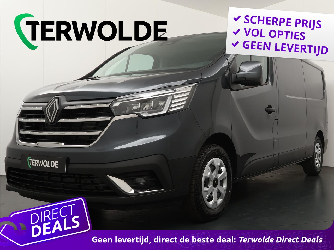 Renault Trafic - 2.0 Blue dCi 130 T30 L2H1 Advance DEZE AUTO IS NOG BPM VRIJ 13-12-2024 - AutoWereld.nl