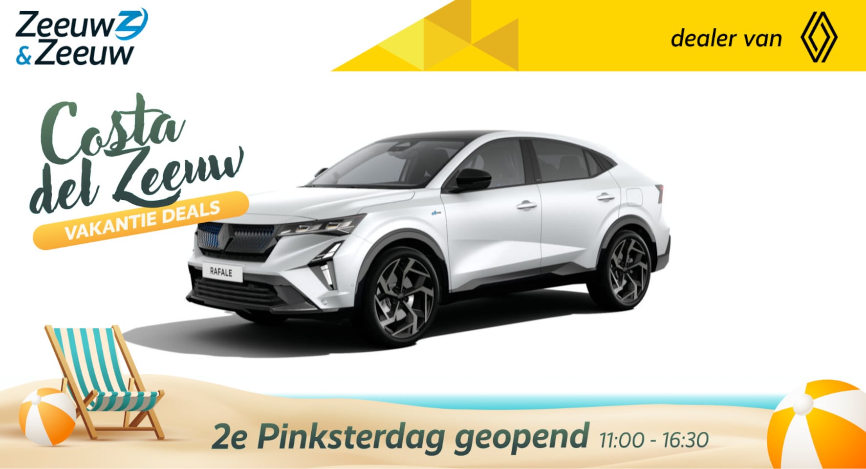 Renault Rafale - E-Tech 4x4 plug-in hybrid 300 atelier Alpine | Nu leverbaar met €2000,- EXTRA Zeeuw & Zeeu - AutoWereld.nl