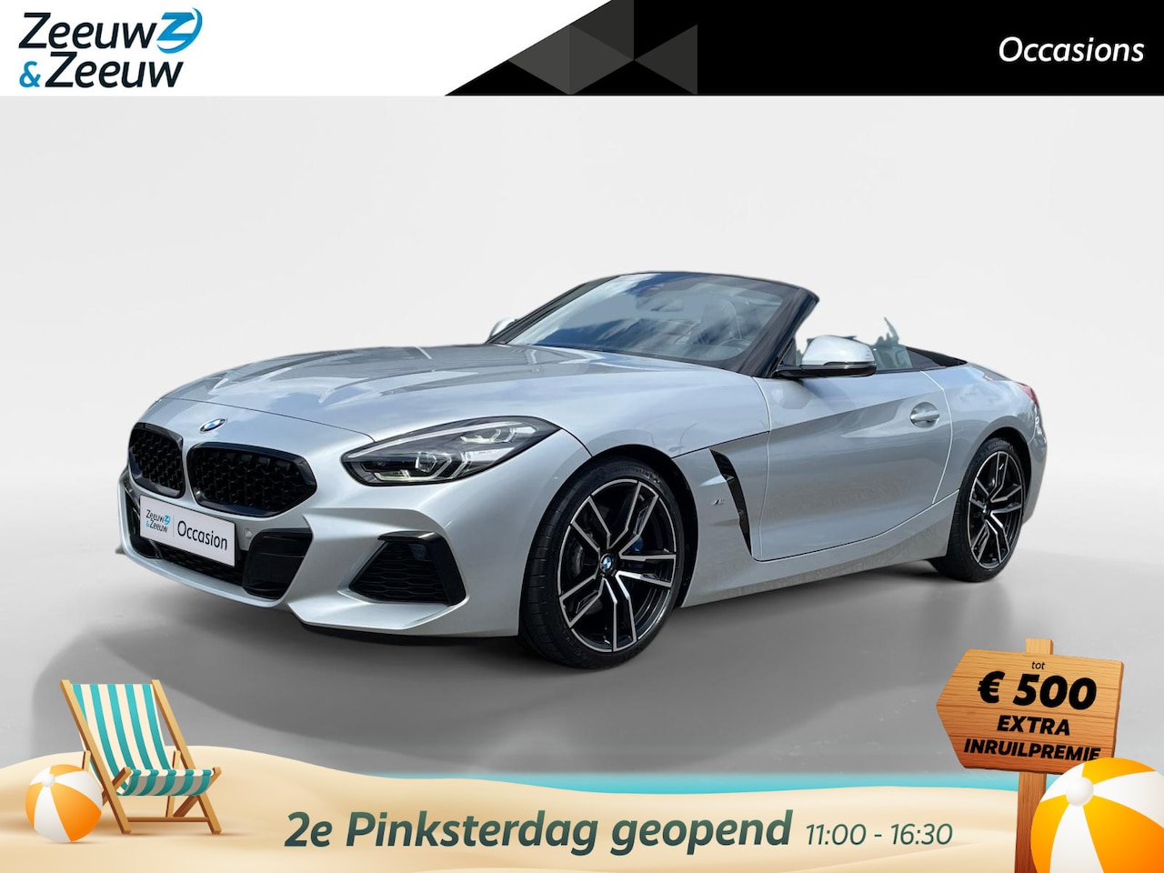 BMW Z4 Roadster - sDrive30i High Executive M-sport | Mooiste Z4 van NL! | Full options | Dealer onderhouden - AutoWereld.nl