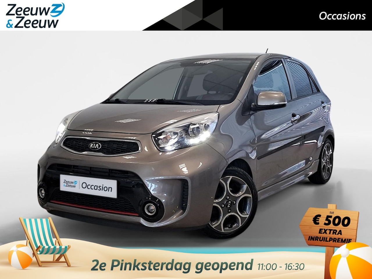 Kia Picanto - 1.2 SPORT-LINE | DEALERONDERHOUDEN | - AutoWereld.nl