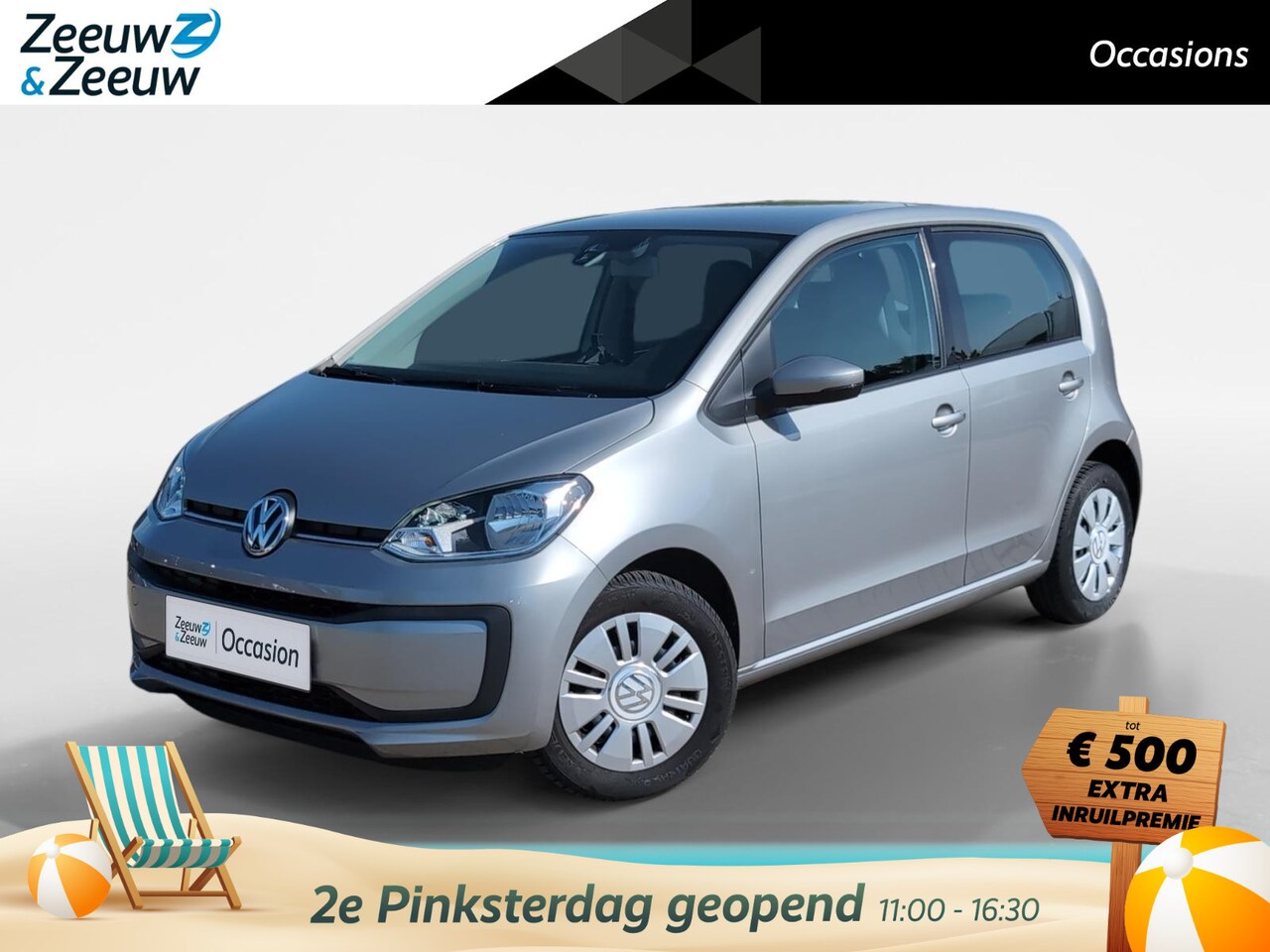 Volkswagen Up! - 1.0 BMT move up! Nette auto | Airco | 1e Eigenaar - AutoWereld.nl