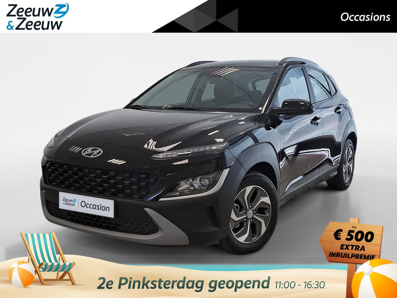 Hyundai Kona - 1.6 HYBRID | COMFORT SMART | KRELL AUDIO | NAVI | CAMERA | - AutoWereld.nl