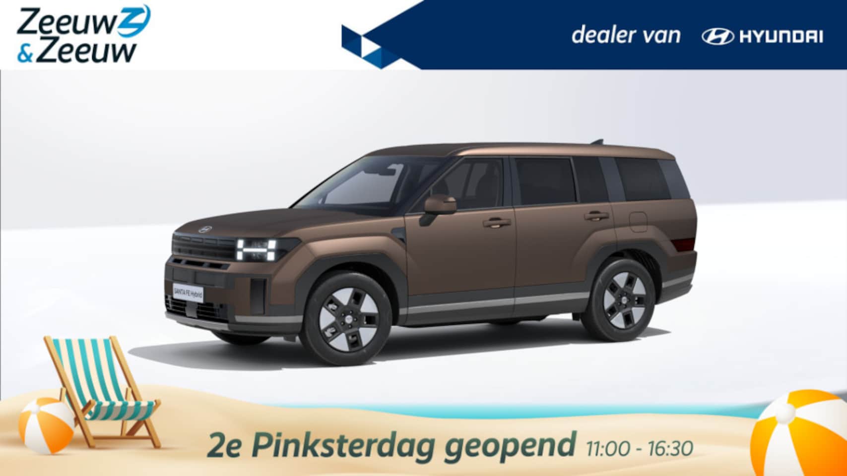 Hyundai Santa Fe - 1.6 T-GDI HEV Comfort Smart 7p. 1.6 T-GDI HEV Comfort Smart 7p. | OP=OP! | ACTIE! - AutoWereld.nl