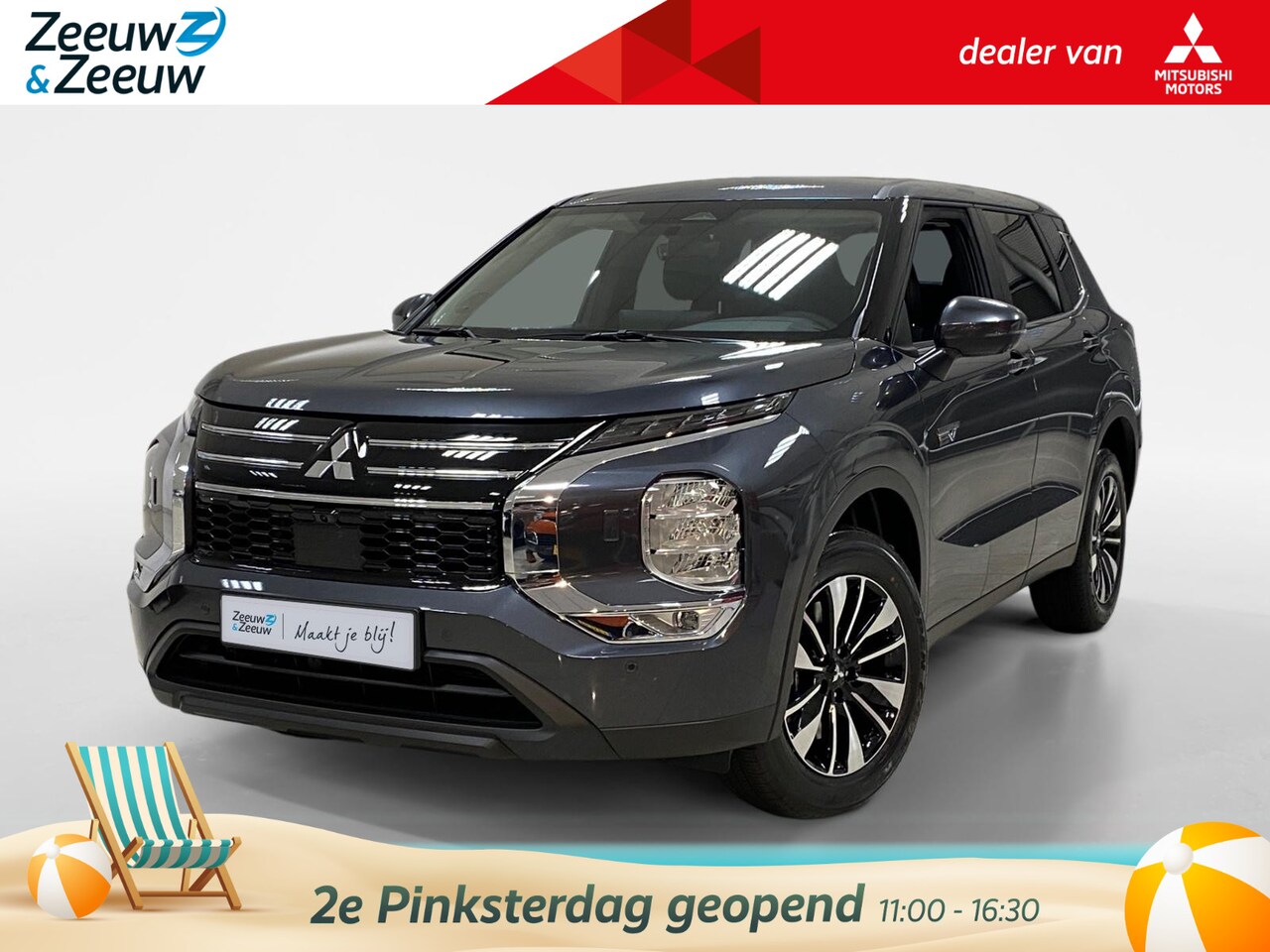 Mitsubishi Outlander - 2.4 PHEV | INTENSE | DIRECT LEVERBAAR | PRIJS INCL €3000,- INTRODUCTIE KORTING | - AutoWereld.nl