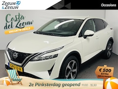 Nissan Qashqai - 1.3 MHEV Xtronic N-Connecta GOEDKOOPSTE VAN NEDERLAND Automaat navi airco camera parkeerse