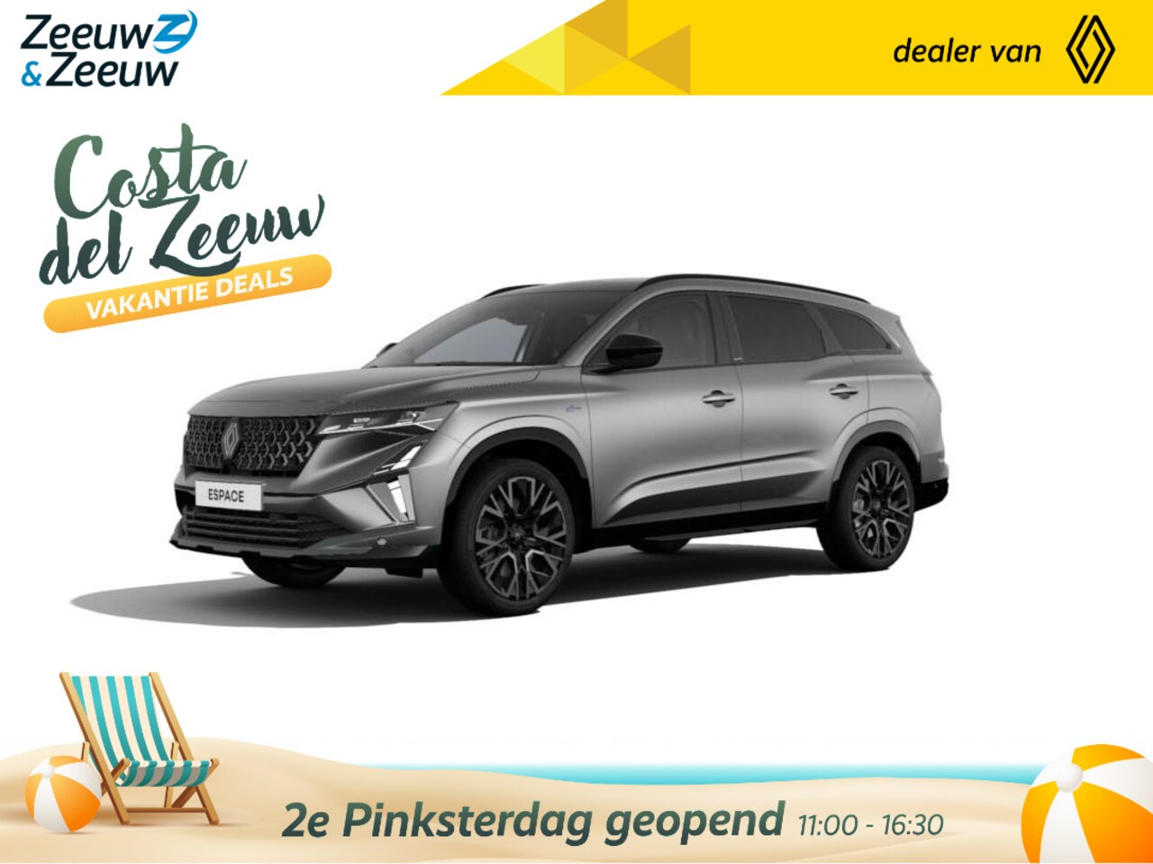 Renault Espace - E-Tech full hybrid 200 esprit Alpine 5p. Nieuw model | 1x Snel leverbaar met € 1000,- kort - AutoWereld.nl