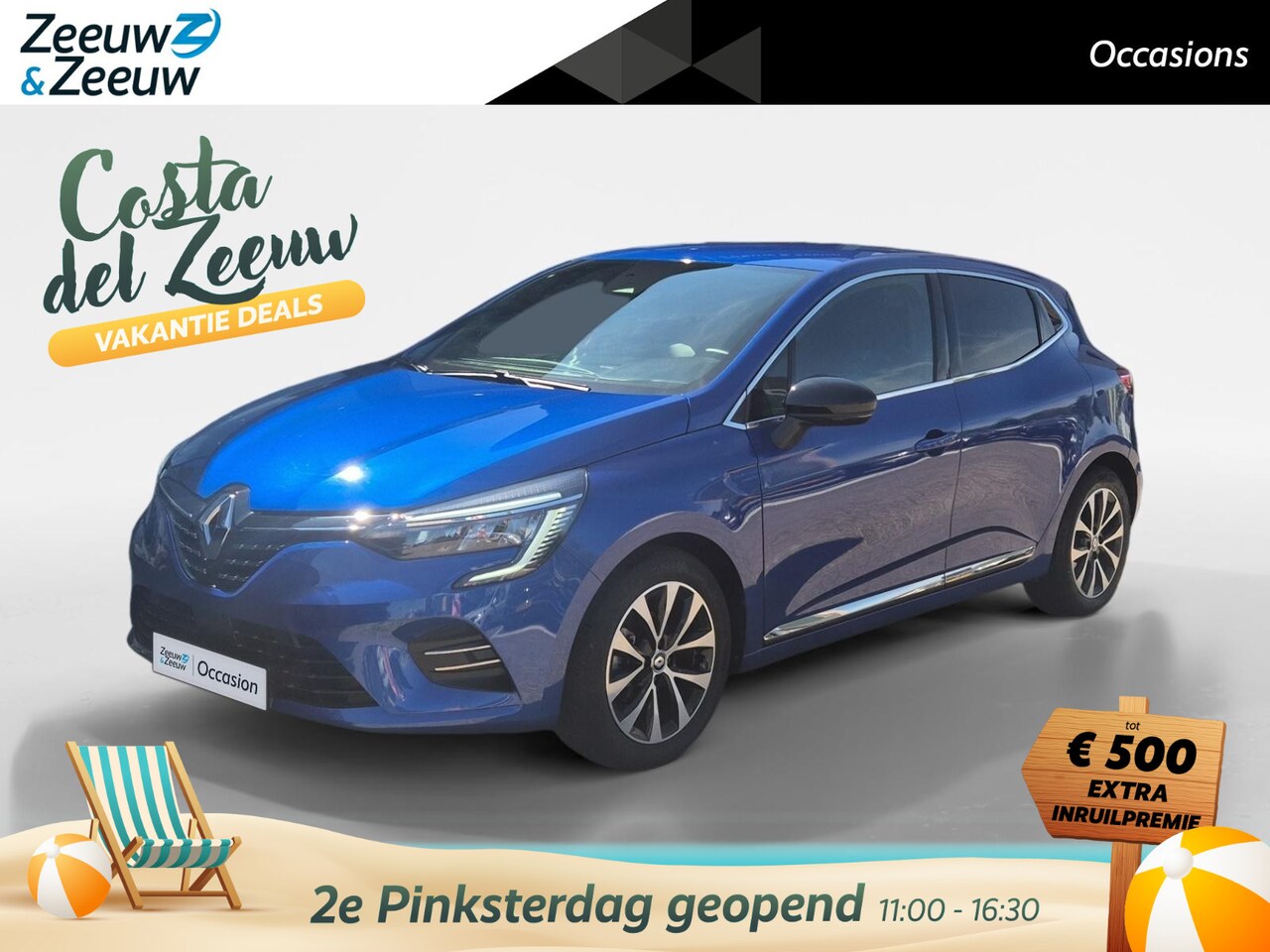 Renault Clio - 1.0 TCe 90 Techno | achteruitrijcamera | Apple Carplay & Android Auto | Verkeersbord detec - AutoWereld.nl