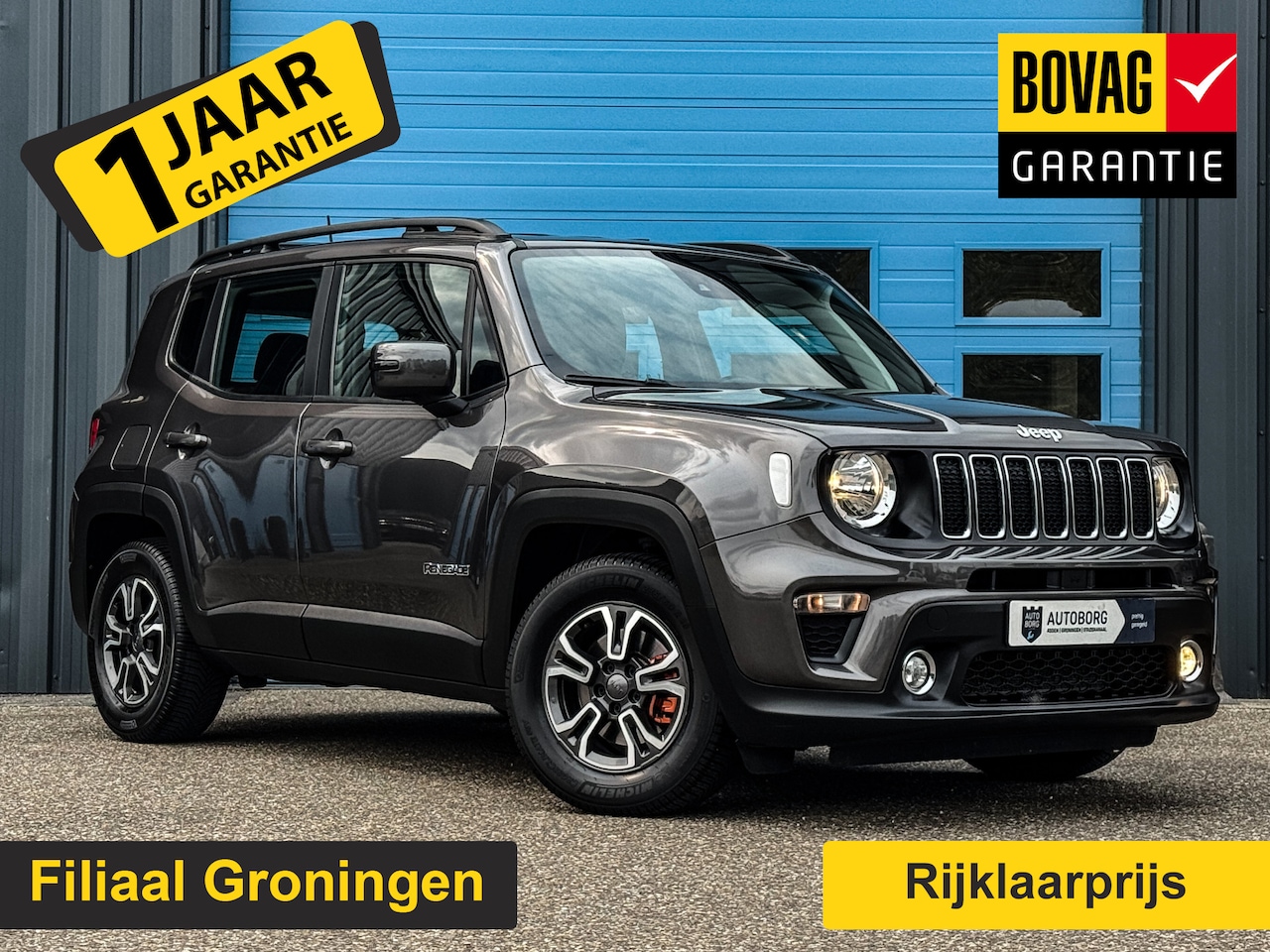Jeep Renegade - 1.3T-e Limited | Navi | Clima | RIJKLAAR - AutoWereld.nl