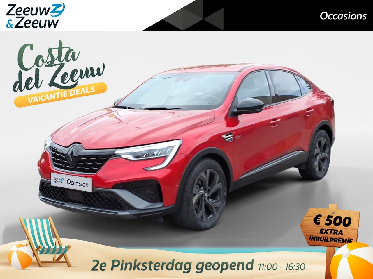 Renault Arkana - 1.6 E-Tech hybrid 145 E-Tech engineered Navi | Airco/ECC | PDC/Camera - AutoWereld.nl
