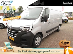 Renault Master - T35 2.3 dCi 135 L2H2 Work Edition Zilver | Navigatie| Trekhaak | PDC Sensoren | dooiehoeks