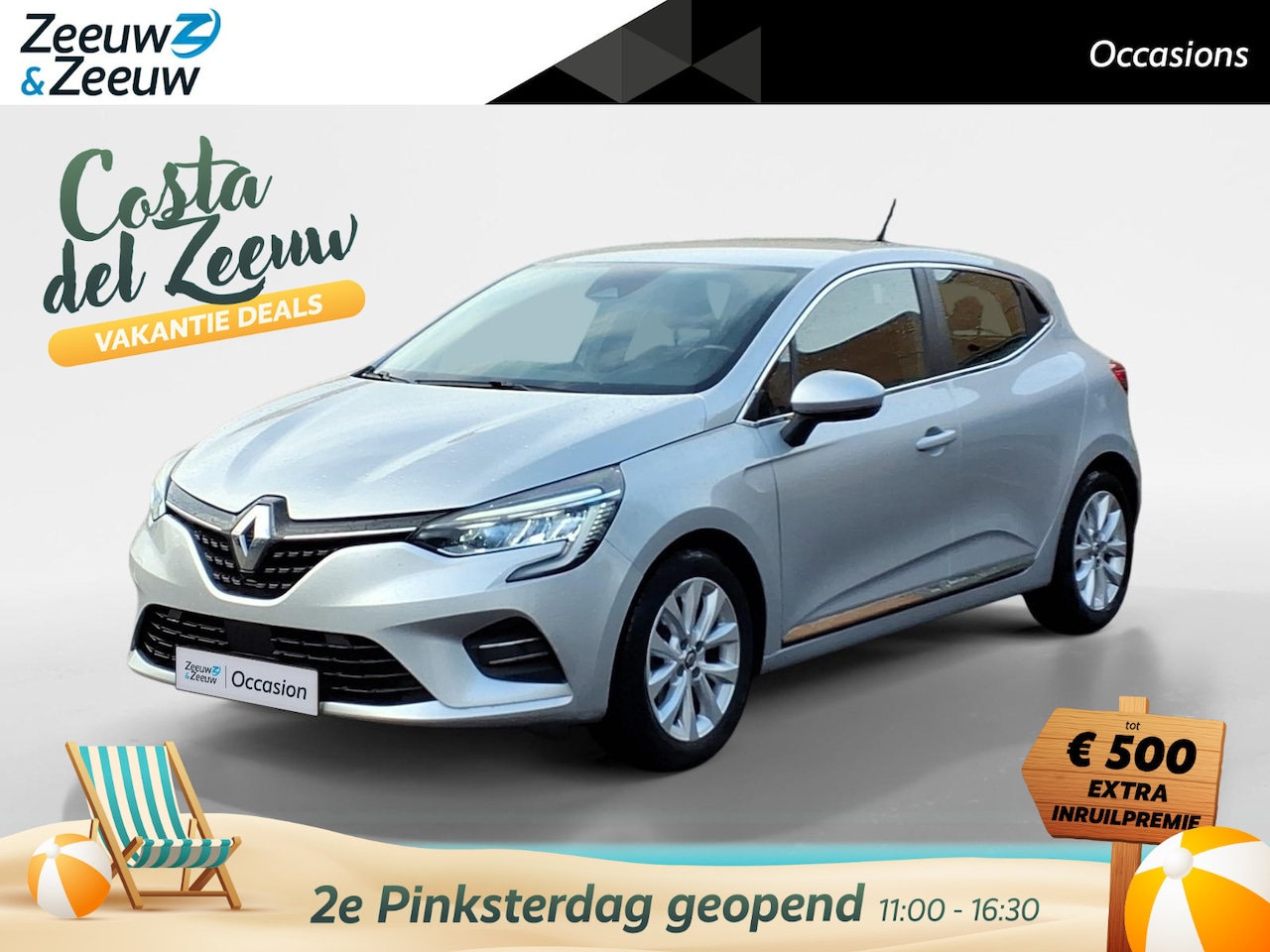 Renault Clio - 1.0 TCe Intens | Navi | Clima | LMV | Trekhaak | - AutoWereld.nl