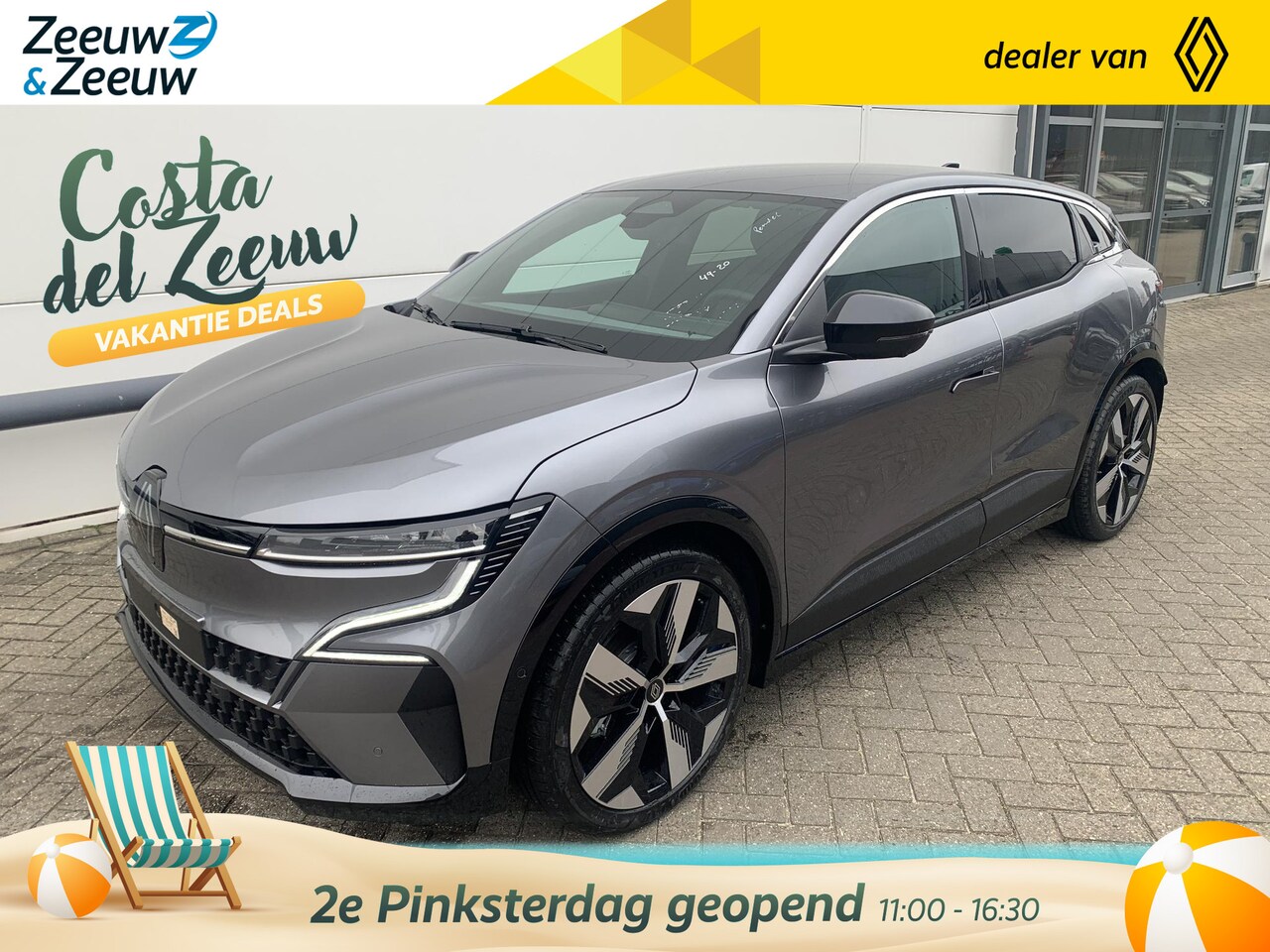 Renault Mégane E-Tech - comfort range techno 60 kWh * Nu op voorraad bij Zeeuw & Zeeuw Naaldwijk * € 2.000,- VOORR - AutoWereld.nl