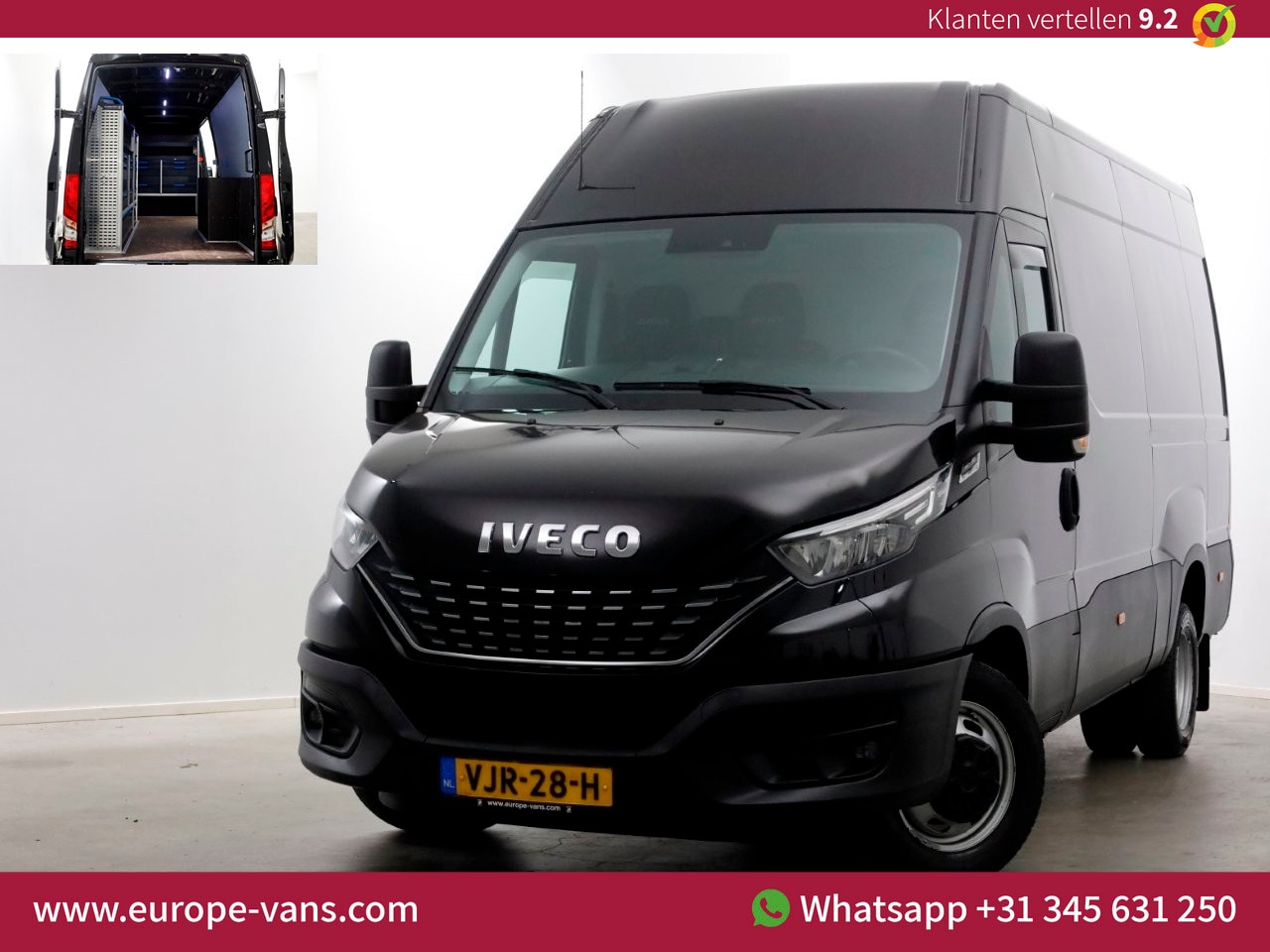Iveco Daily - 40C18 3.0 180pk L2H2 HiMatic Automaat LED/Inrichting/Trekhaak 3500kg 03-2021 - AutoWereld.nl