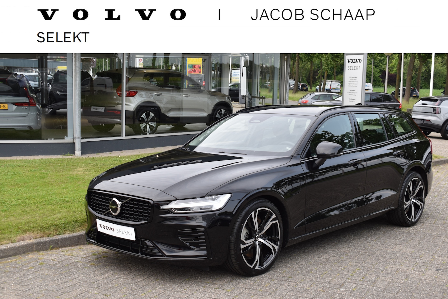 Volvo V60 - T6 350 PK Plug-in hybrid AWD Plus Dark ACC | Camera | 19 Inch | Leer | Elec Stoel | Apple - AutoWereld.nl