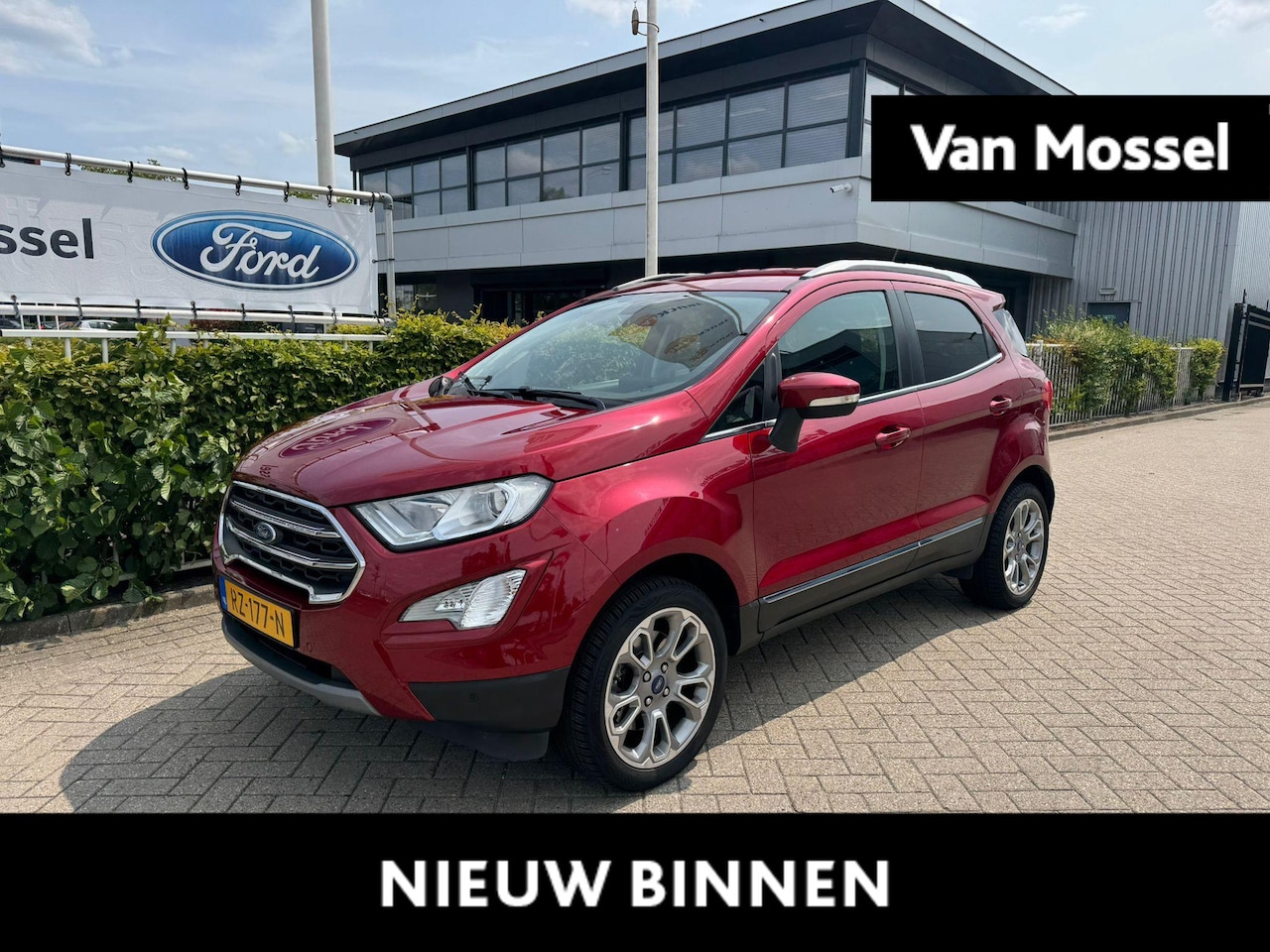 Ford EcoSport - 1.0 EcoBoost Titanium | Trekhaak | Verwarmbare Voorstoel, Stuurwiel en Voorruit | Achterui - AutoWereld.nl