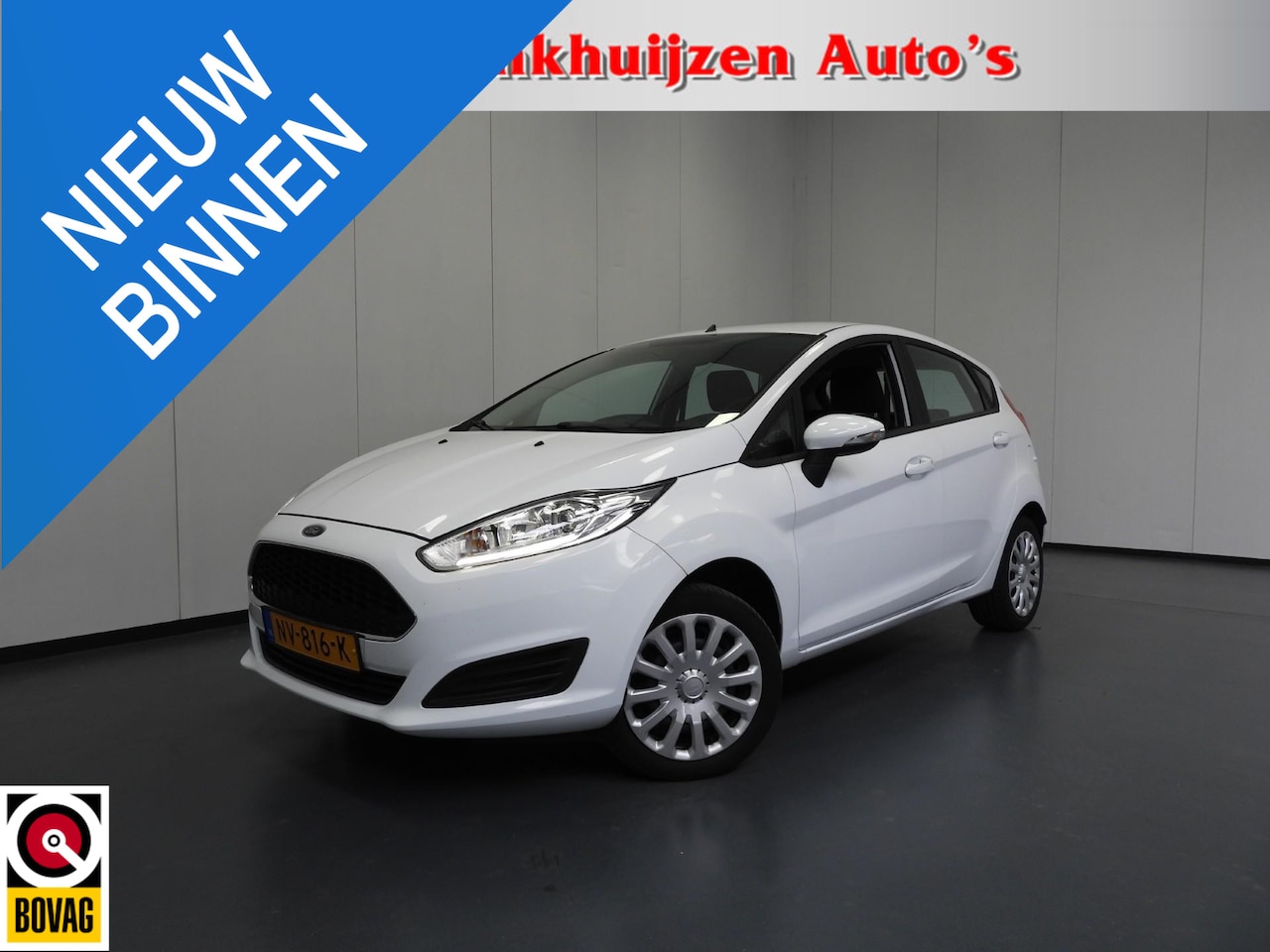 Ford Fiesta - 1.0 Style Essential NAVI/AIRCO/BLUETOOTH! - AutoWereld.nl