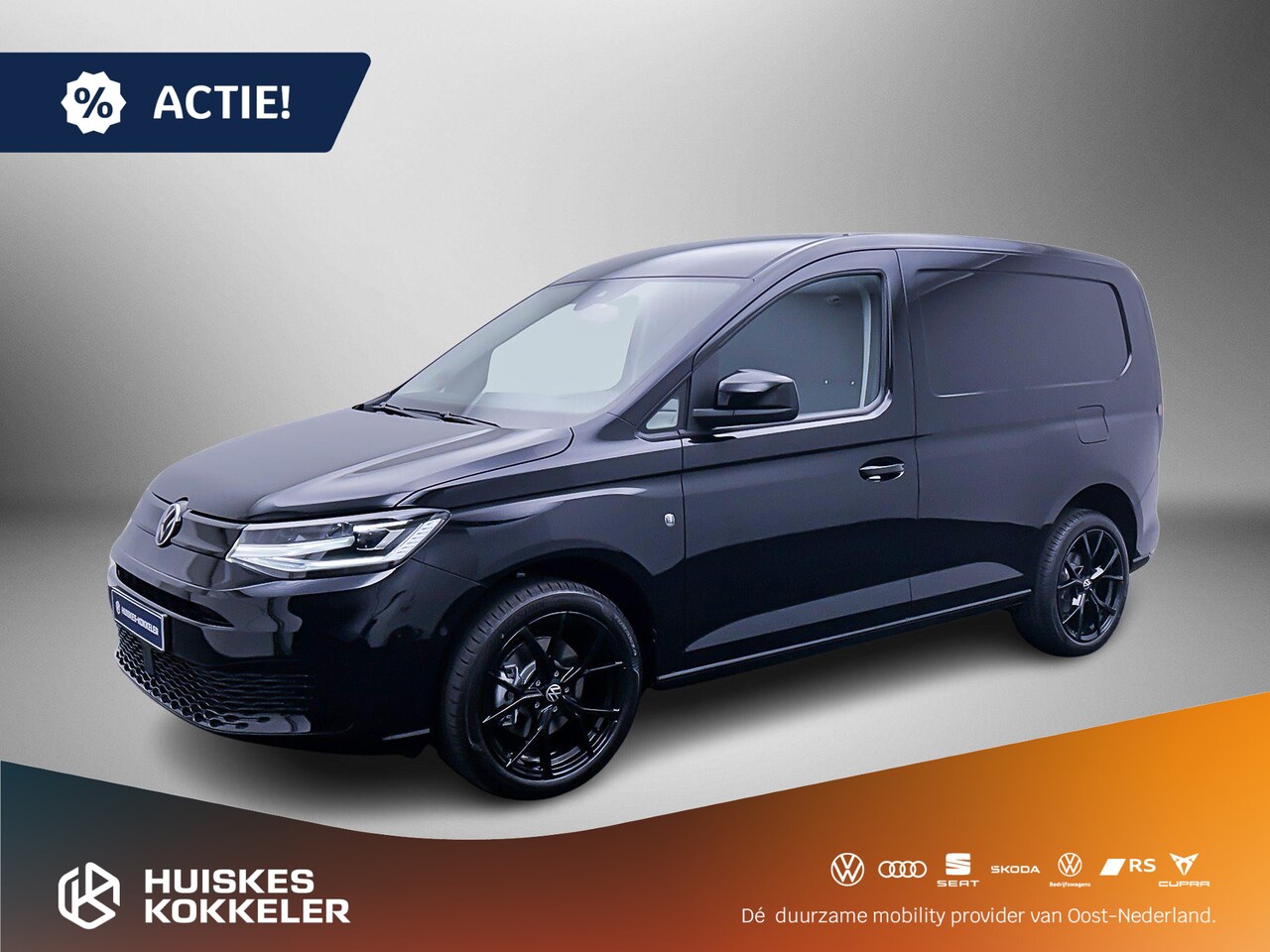 Volkswagen Caddy Cargo - 2.0 TDI 122pk DSG Style | 18" Velgen | BPM-vrij | LED Koplampen | Climatronic | Camera | W - AutoWereld.nl