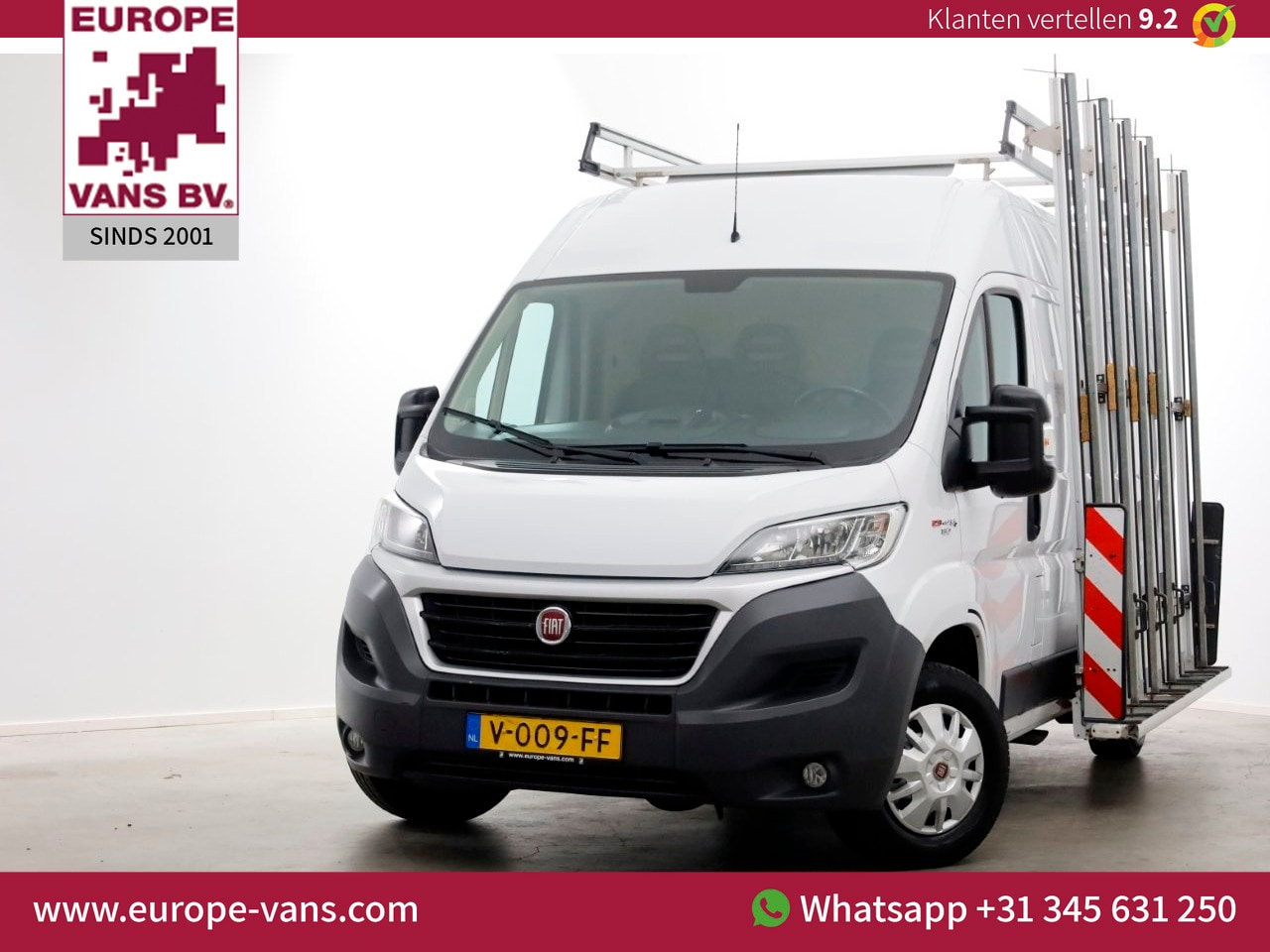 Fiat Ducato - 30 2.3 MultiJet 130pk E6 L2H2 Glasresteel Airco/Navi/Camera 03-2017 - AutoWereld.nl