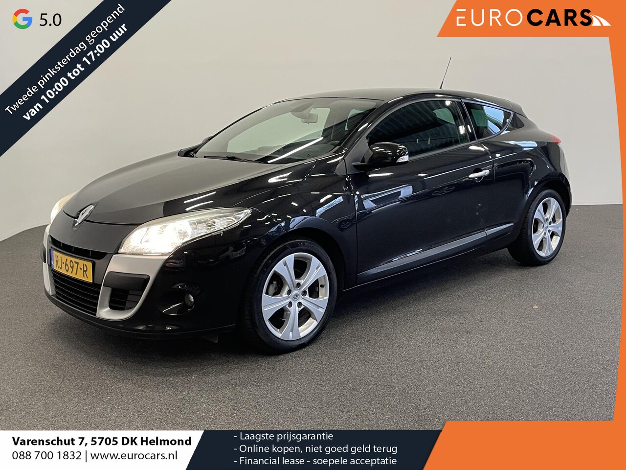 Renault Mégane Coupé - 1.6 Expression Navigatie Airco Licht metalen velgen nette auto - AutoWereld.nl