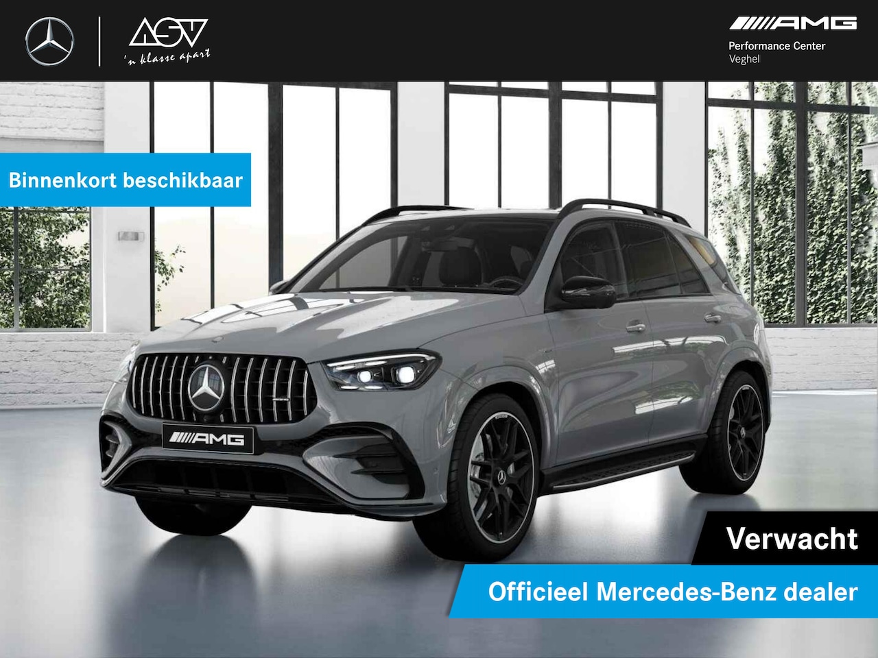 Mercedes-Benz GLE-Klasse - AMG 53 Hybrid 4MATIC+ Night Edition Premium Plus | Luchtvering | Massagestoelen Voorin | T - AutoWereld.nl