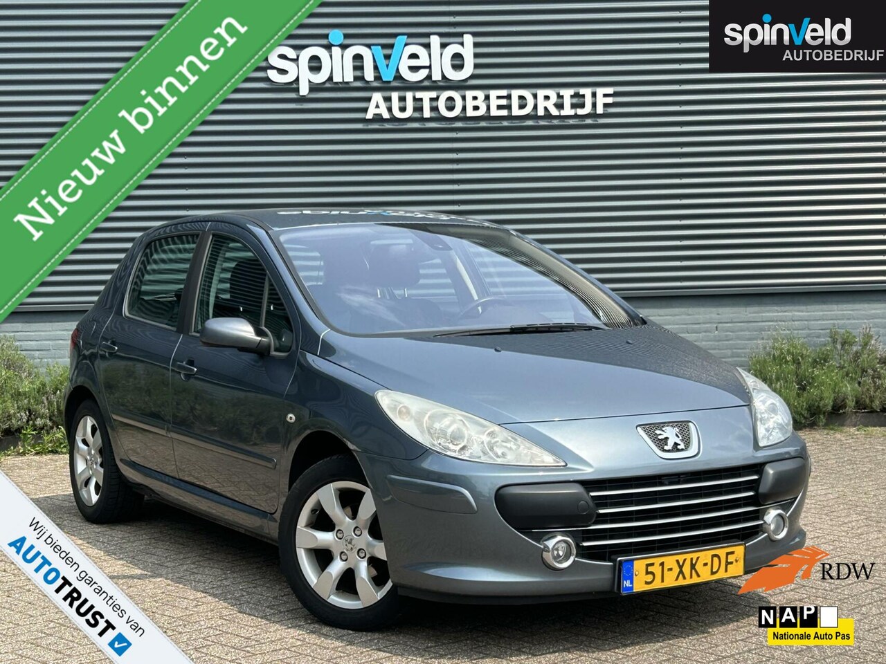 Peugeot 307 - 1.6-16V Premium BJ'07 CRUISE CLIMATE ELEKPAKKET - AutoWereld.nl