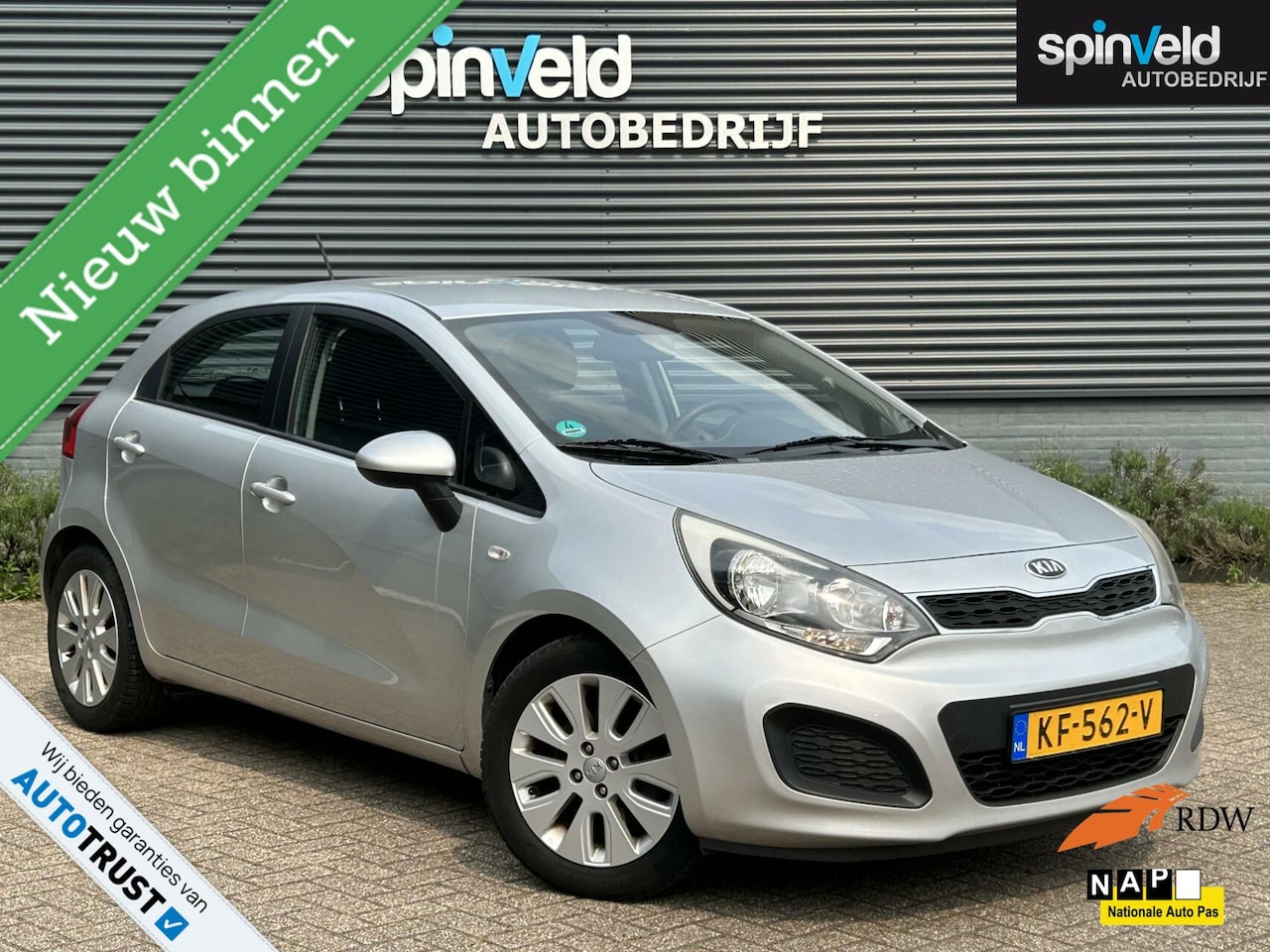 Kia Rio - 1.2 CVVT Comfort Pack BJ'13 AIRCO ACHTERUITRIJCAMERA NAVI - AutoWereld.nl