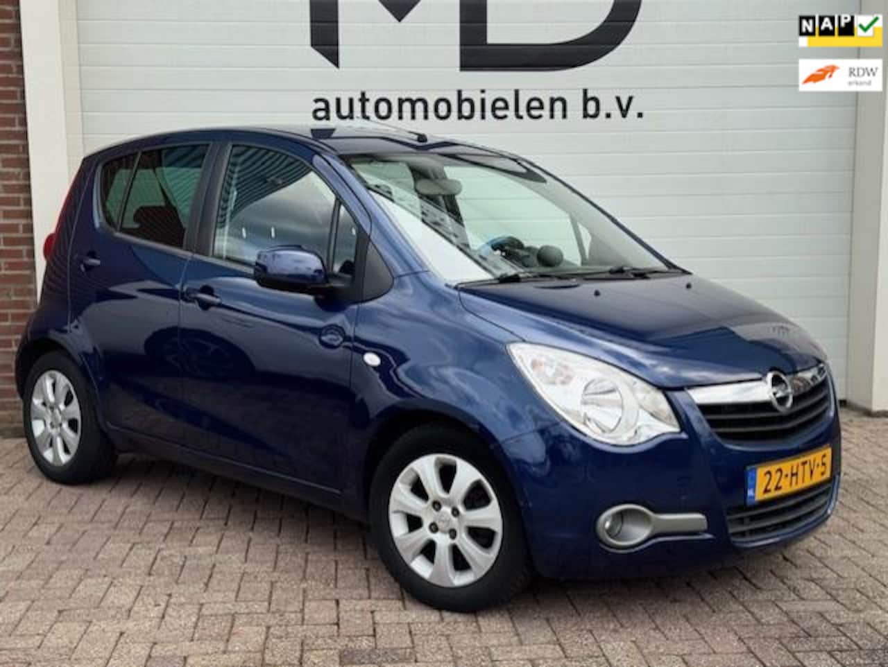 Opel Agila - 1.2 Enjoy - Automaat - Airco - LM Velgen - AutoWereld.nl