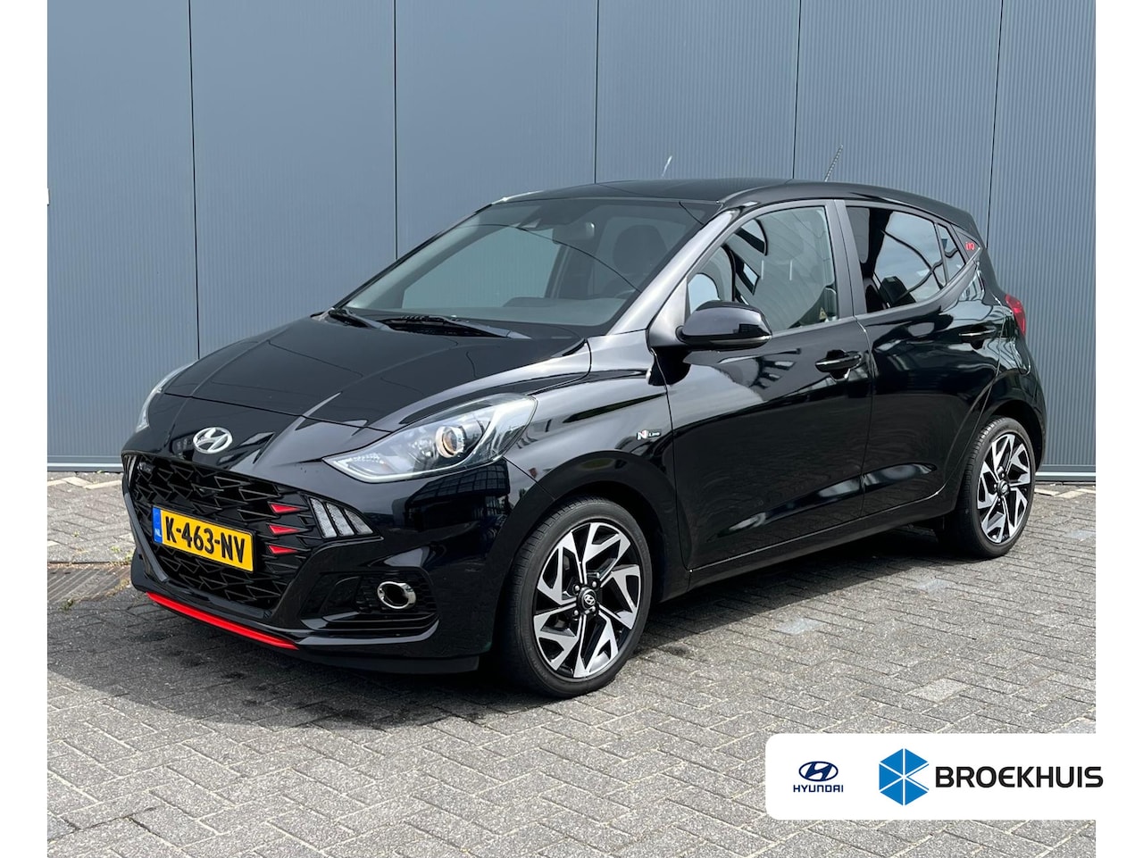 Hyundai i10 - 1.0 T-GDi 100pk N-Line Camera | Carplay | Cruise control | Draadloos laden | Navigatie | P - AutoWereld.nl