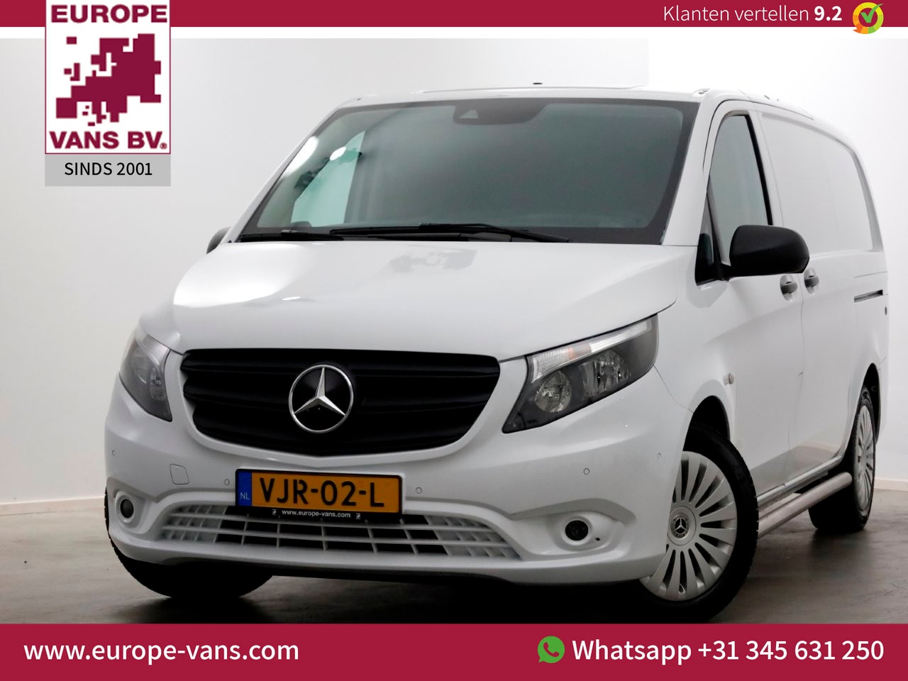 Mercedes-Benz Vito - 116 CDI 163pk 9G Automaat Lang Achterklep/2x Schuifdeur 08-2021 - AutoWereld.nl