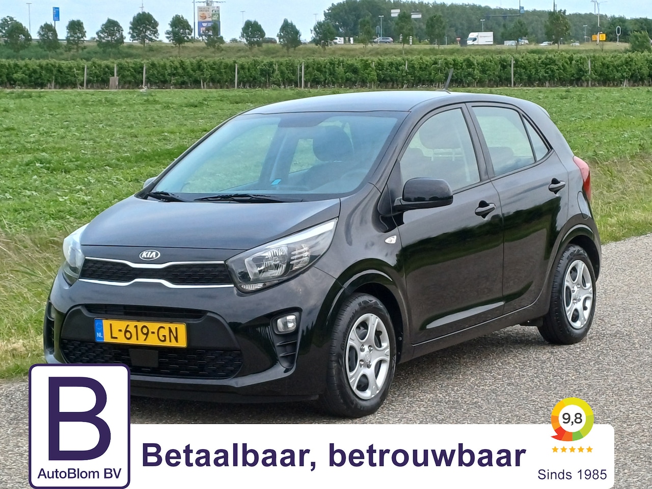 Kia Picanto - 1.0 DPi ComfortLine /Trekh./Airco/USB/Cruise/Bluetooth/ - AutoWereld.nl