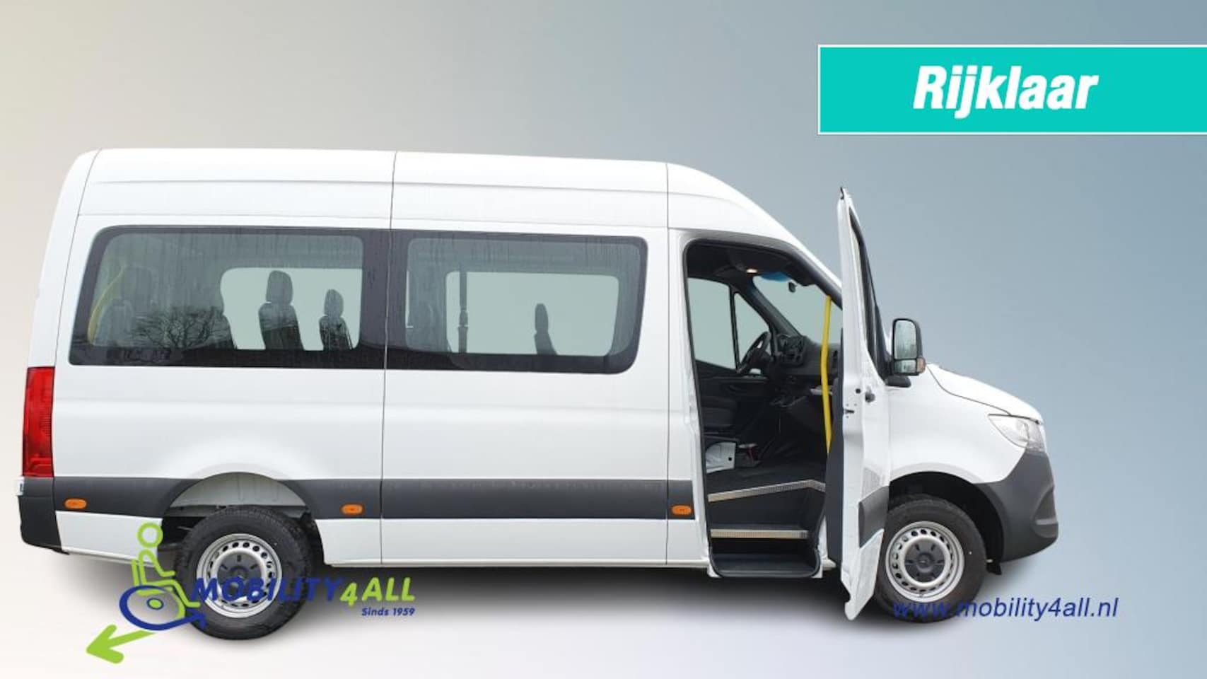 Mercedes-Benz Sprinter - NIEUWE TAXI ROLSTOELBUS met verlaagde voorinstap. - AutoWereld.nl
