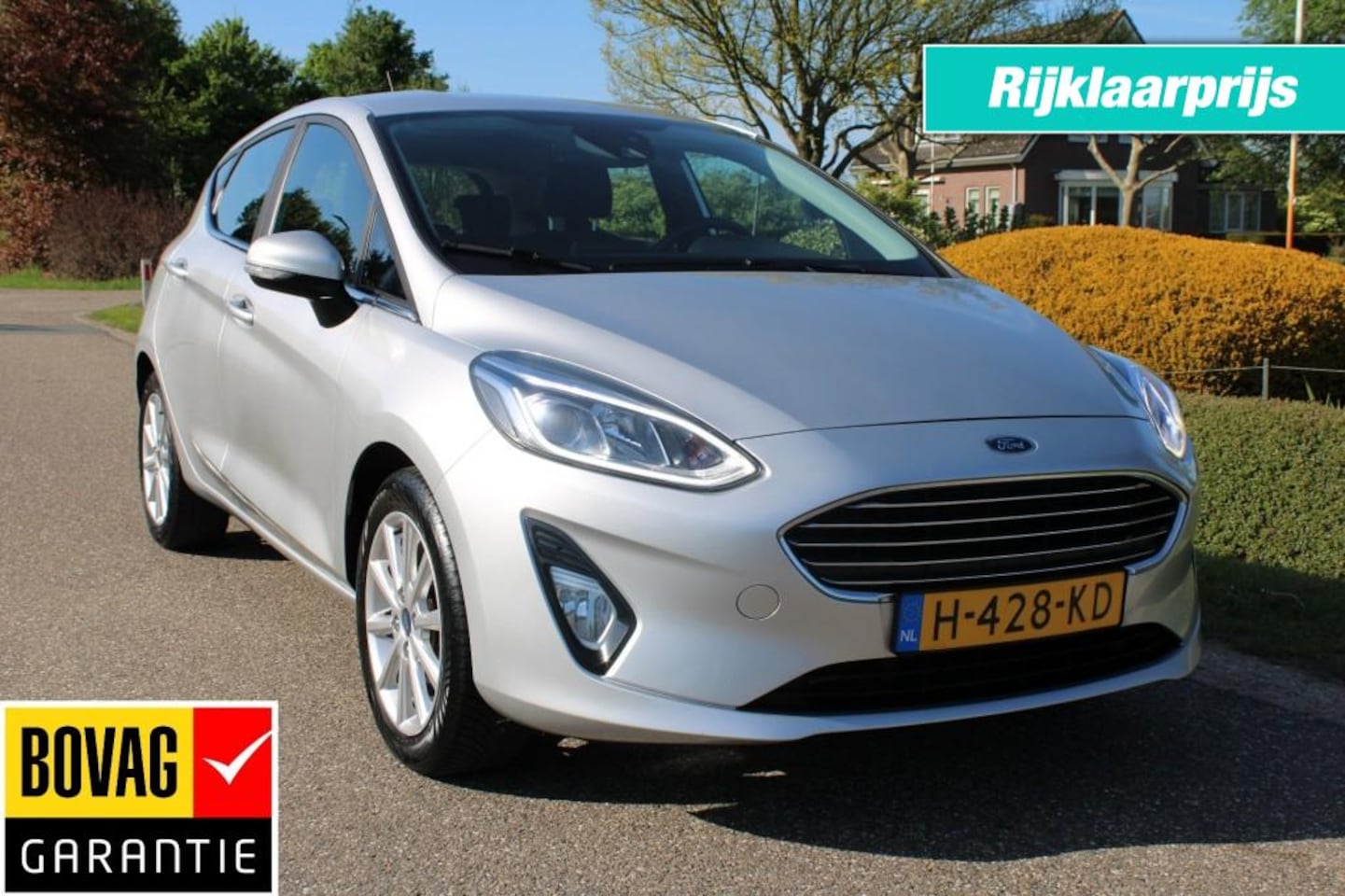 Ford Fiesta - 1.0 95pk EcoBoost Titanium 5-drs ECC/Cruise/Navi/PDC/CarPlay - AutoWereld.nl