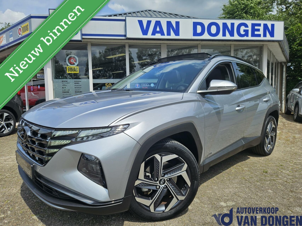 Hyundai Tucson - 1.6 T-GDI HEV Hybrid 230 PK | Premium Sky | Full Option! | Panorama - AutoWereld.nl