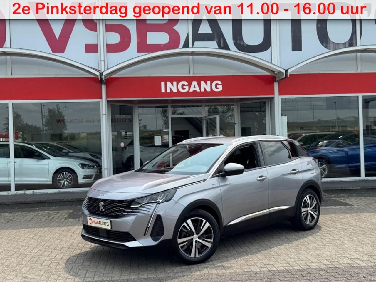Peugeot 3008 - 1.6 HYBRID AUT. PHEV 224PK ALLURE LED HALF-LEER NAVI CAMERA CARPLAY AIRCO - AutoWereld.nl