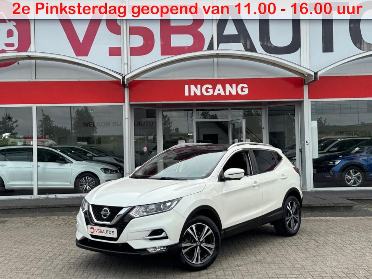 Nissan Qashqai - 1.3 DIG-T 140PK TEKNA LED NAVI PANO-DAK CAMERA AIRCO LMV PDC - AutoWereld.nl