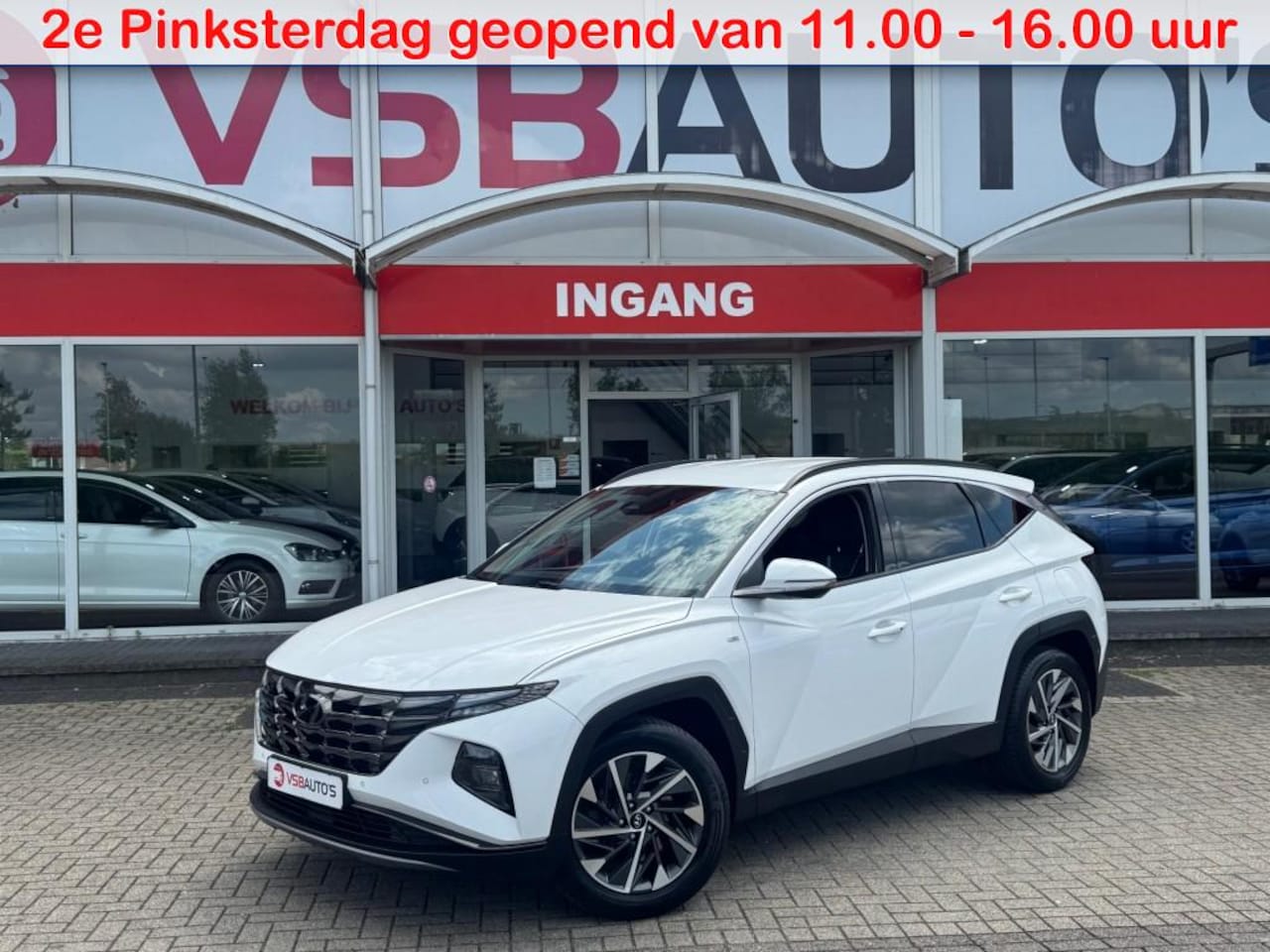 Hyundai Tucson - 1.6 T-GDI MHEV 150PK LED LEER NAVI CAMERA CARPLAY - AutoWereld.nl