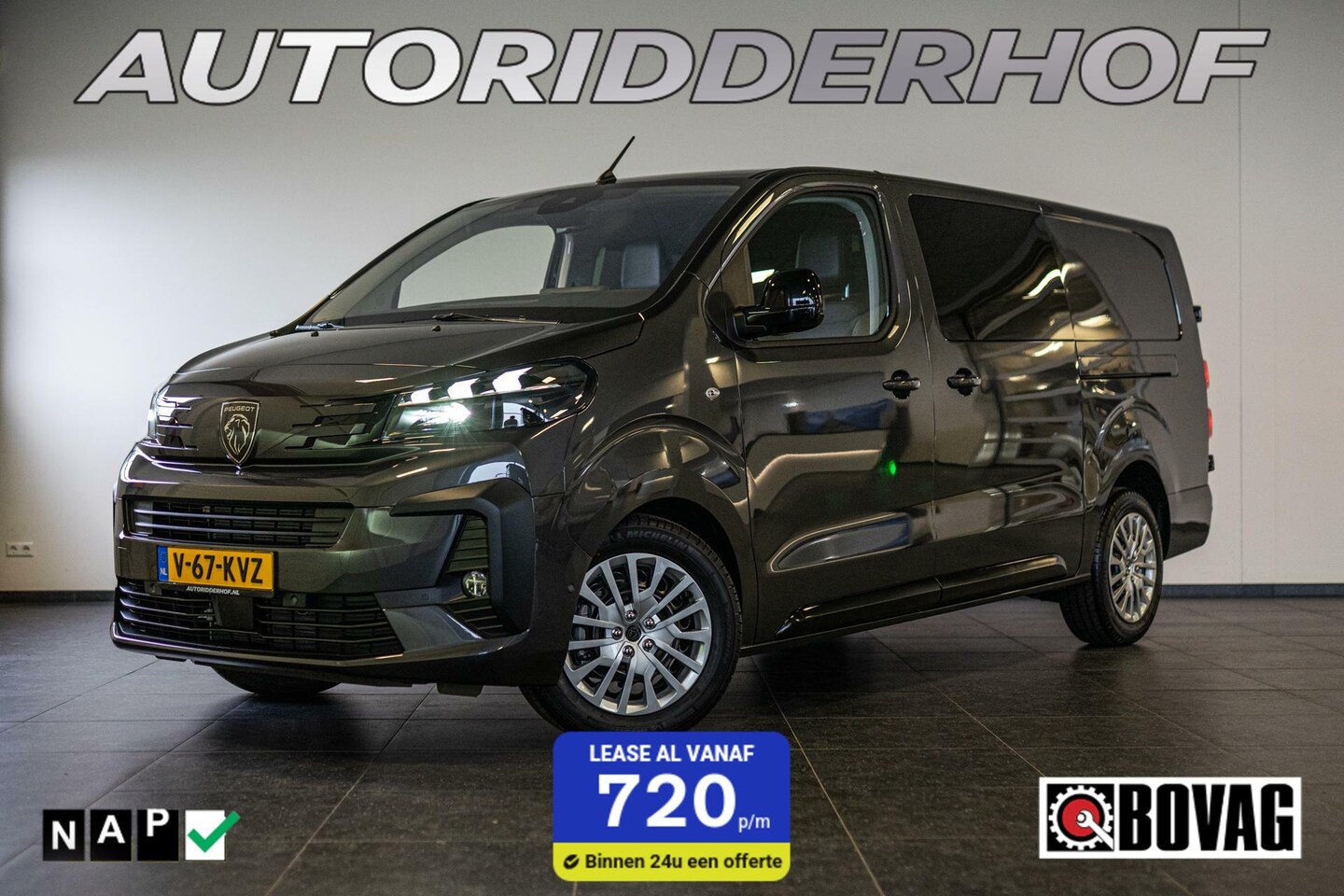 Peugeot Expert - DC 180PK | BPM-vrij! | Vol leder | Navi | Camera | - AutoWereld.nl
