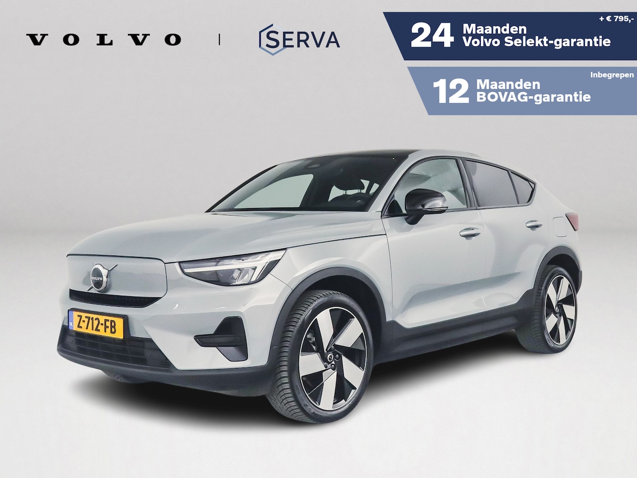 Volvo C40 - Single Motor Extended Range Plus 82 kWh | Panoramadak | Stoel- en stuurverwarming | Parkee - AutoWereld.nl